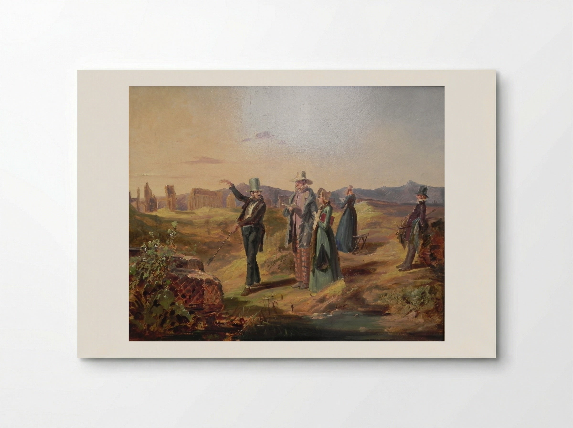Englishman in the Campagna - Carl Spitzweg - Poster