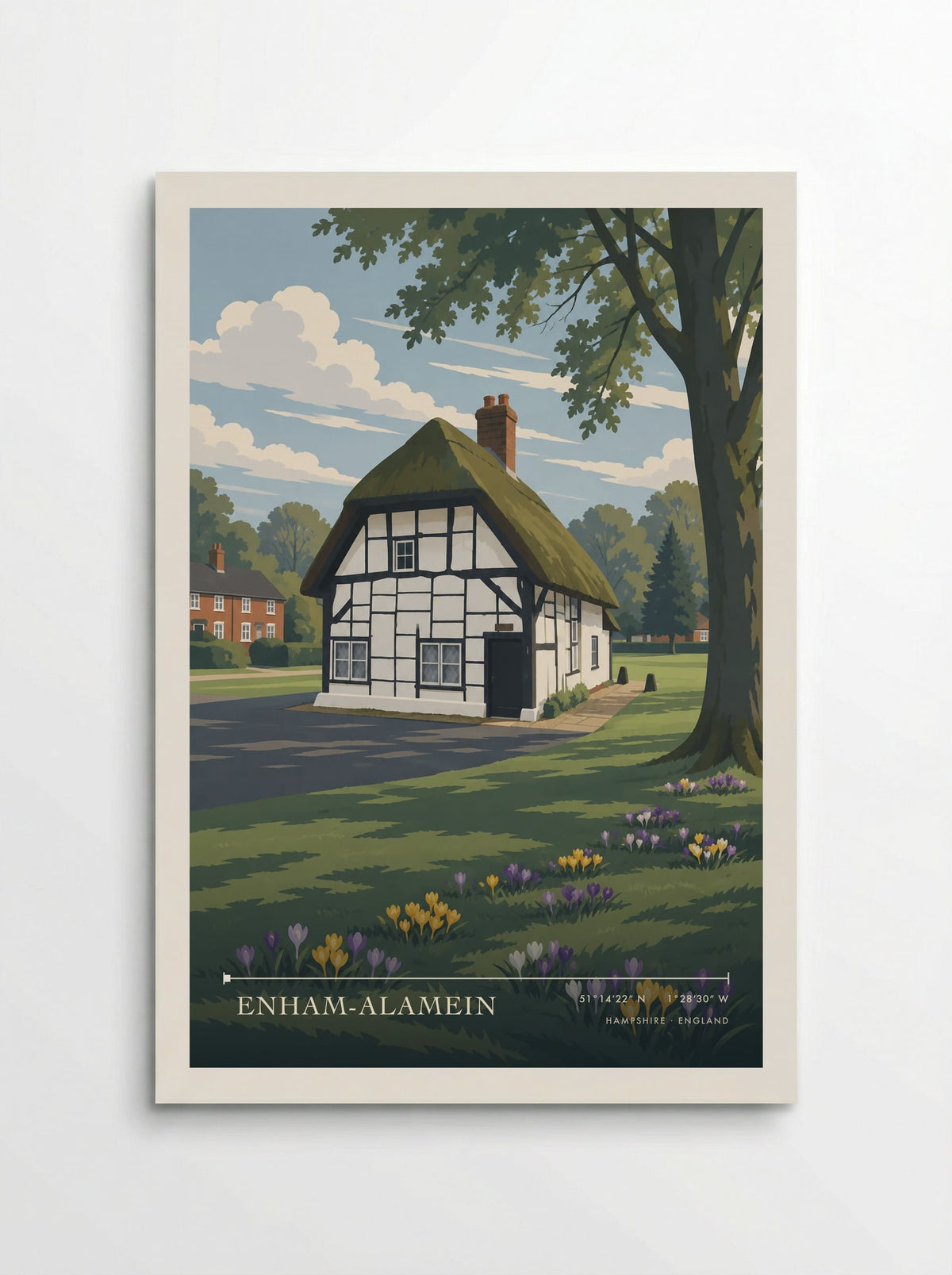 Enham-Alamein, Hampshire | Travel Poster - Poster