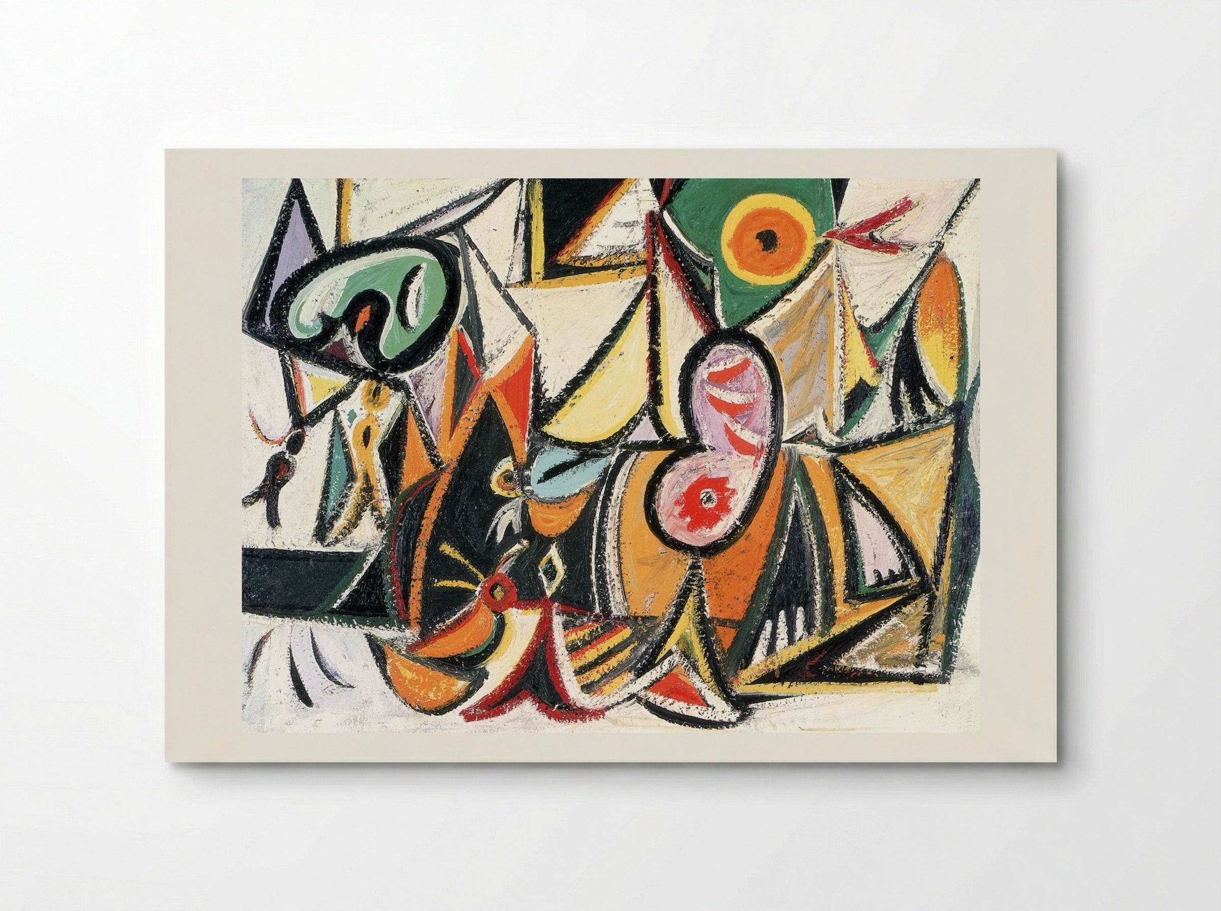 Enigmatic Combat - Arshile Gorky - Poster