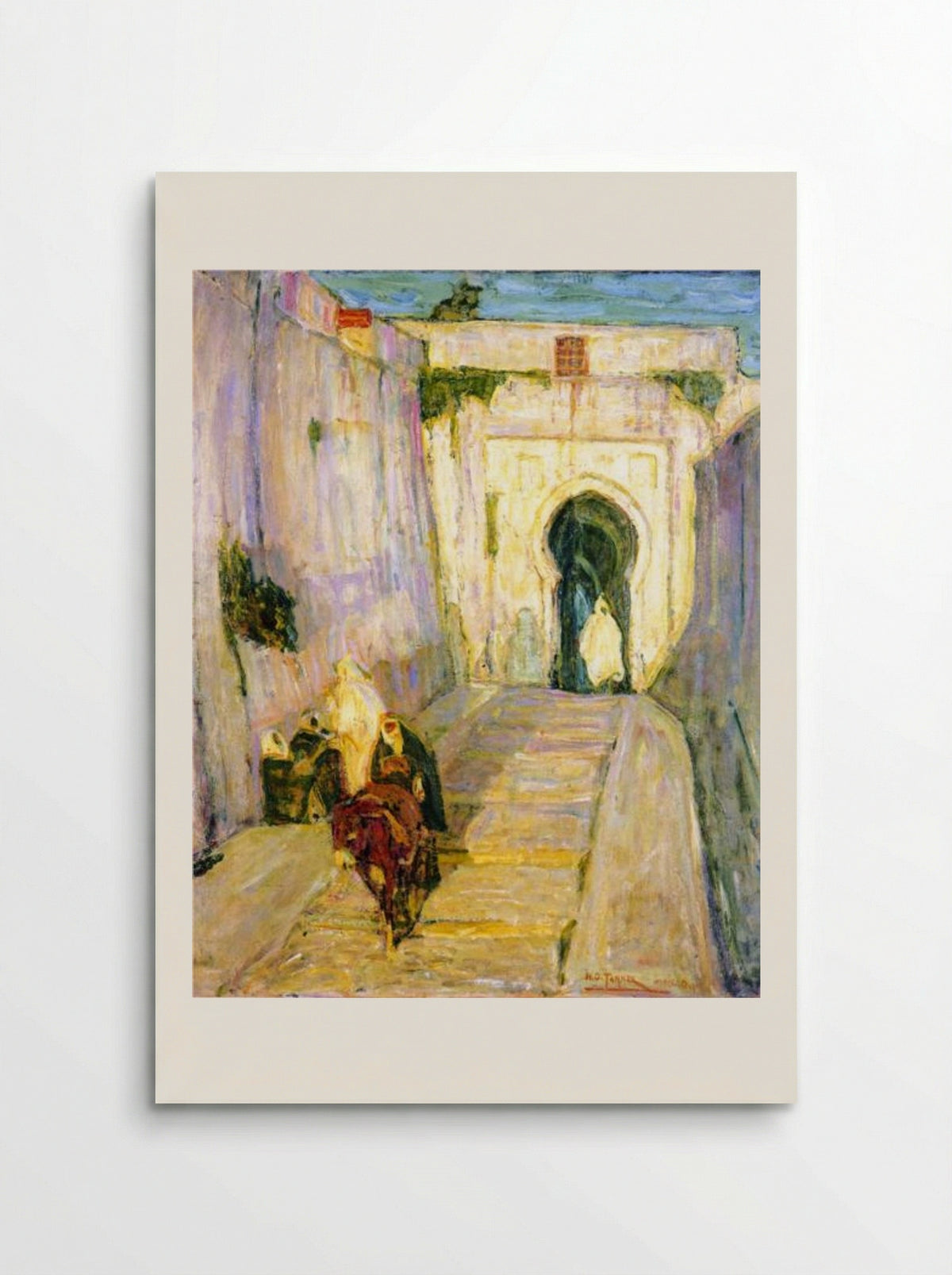 Entrance to the Casbah - Henry Ossawa Tanner - Poster