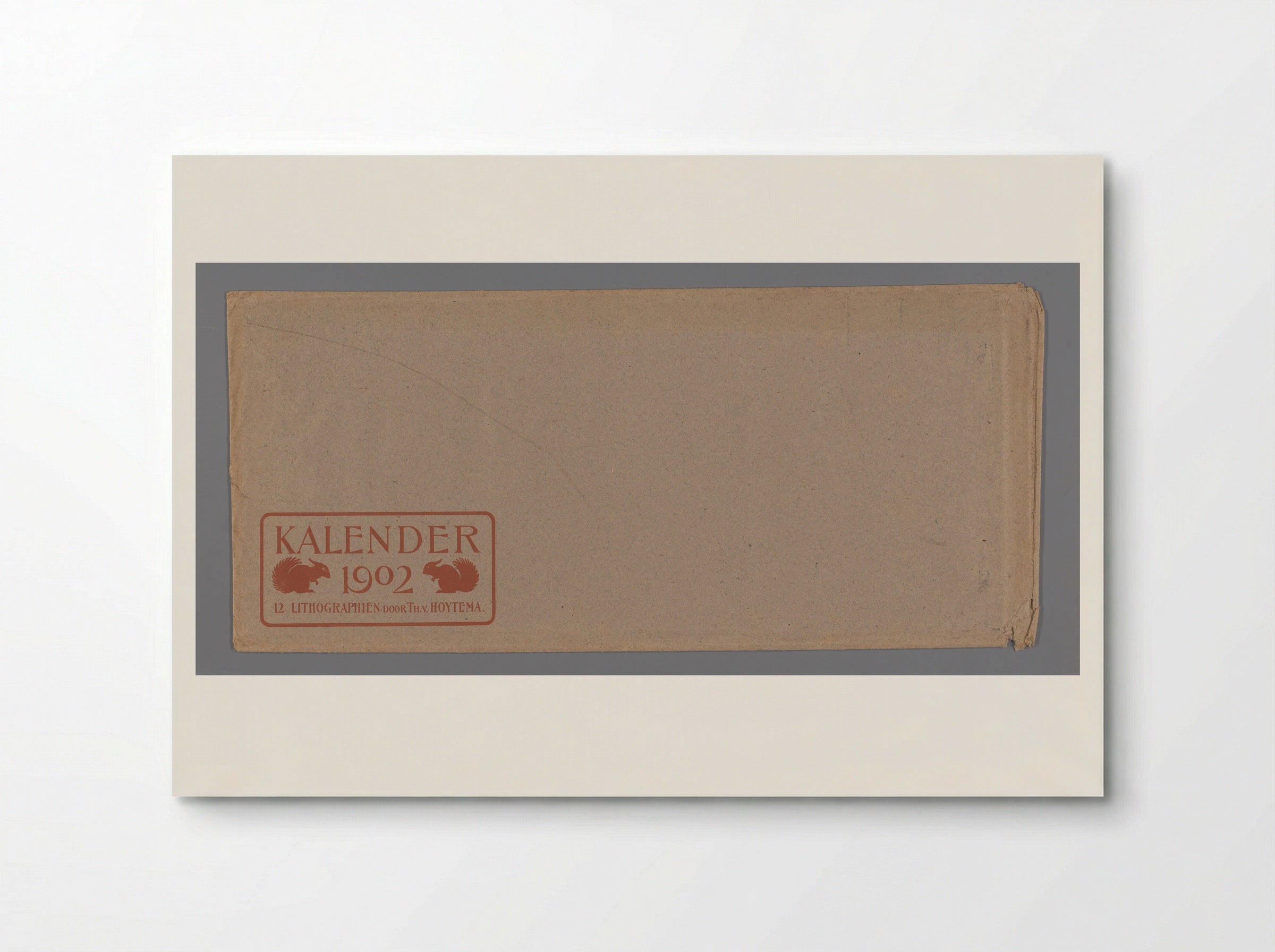 Envelop voor kalender 1902 - Theo van Hoytema - Poster
