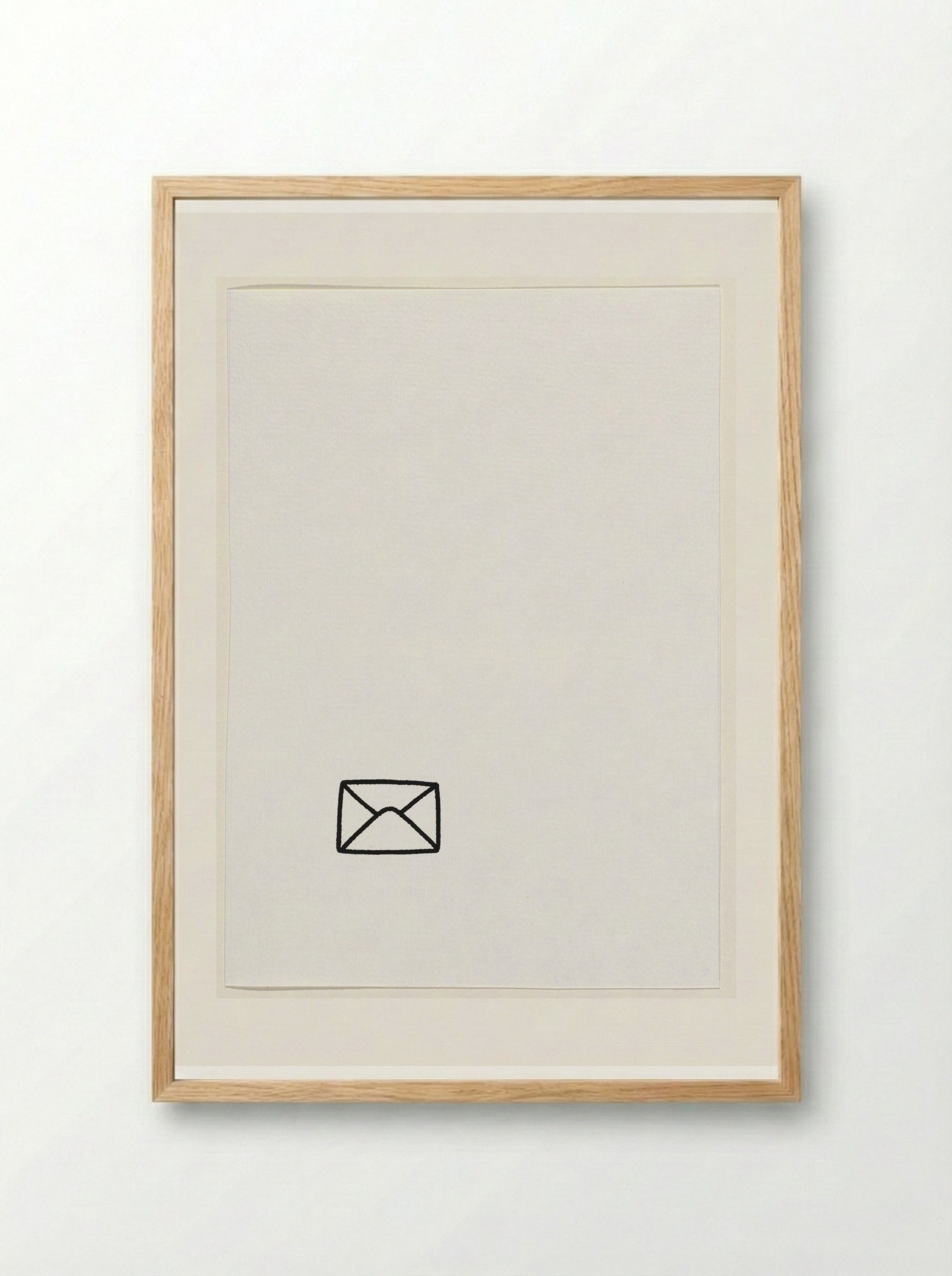 Enveloppe - Dick Bruna - Framed Print Wood