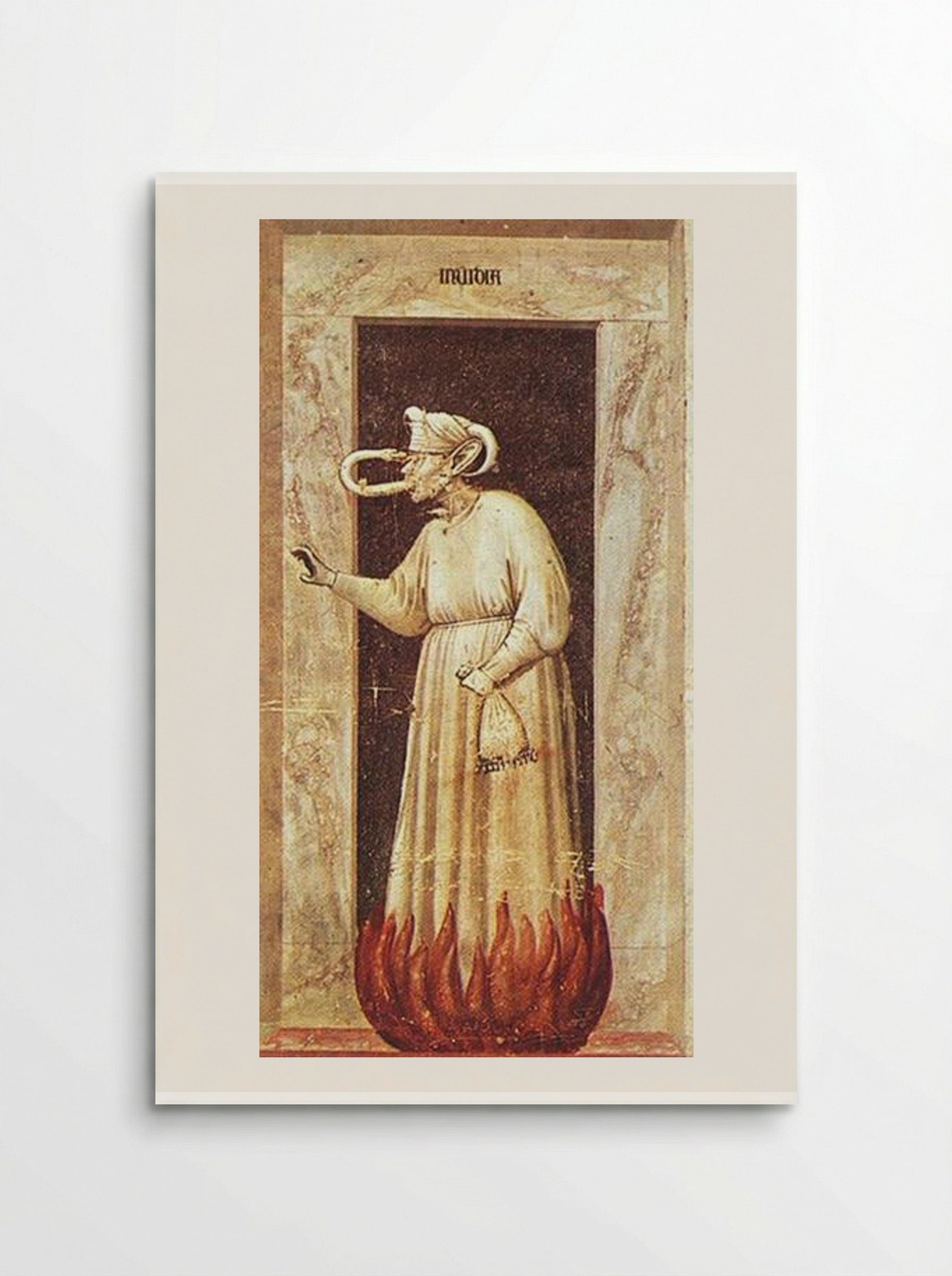 Envy (Invidia) - Giotto di Bondone - Poster