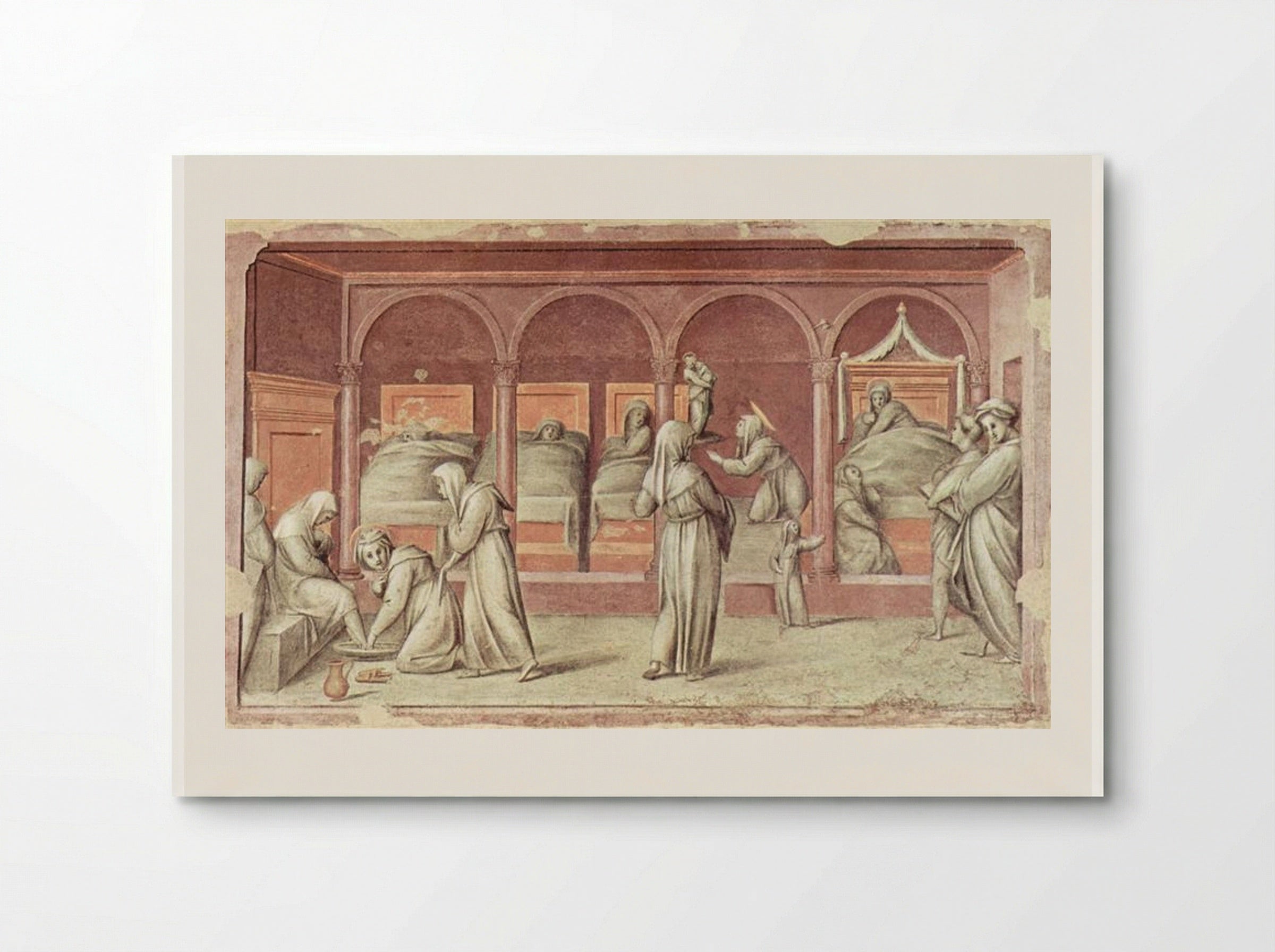 Episode from the Life in the Hospital - Jacopo Pontormo - Poster