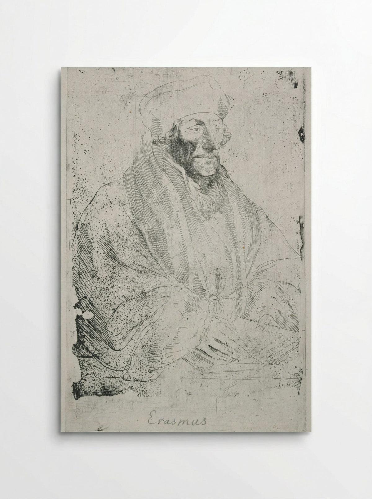 Erasmus of Rotterdam - Anthony van Dyck - Poster