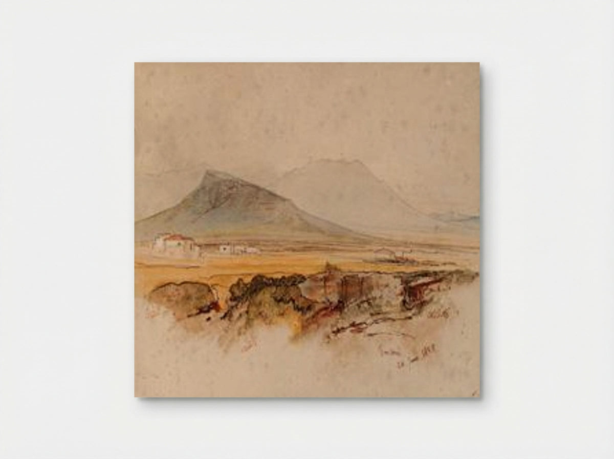 Eretria, Euboea, Greece - Edward Lear - Poster