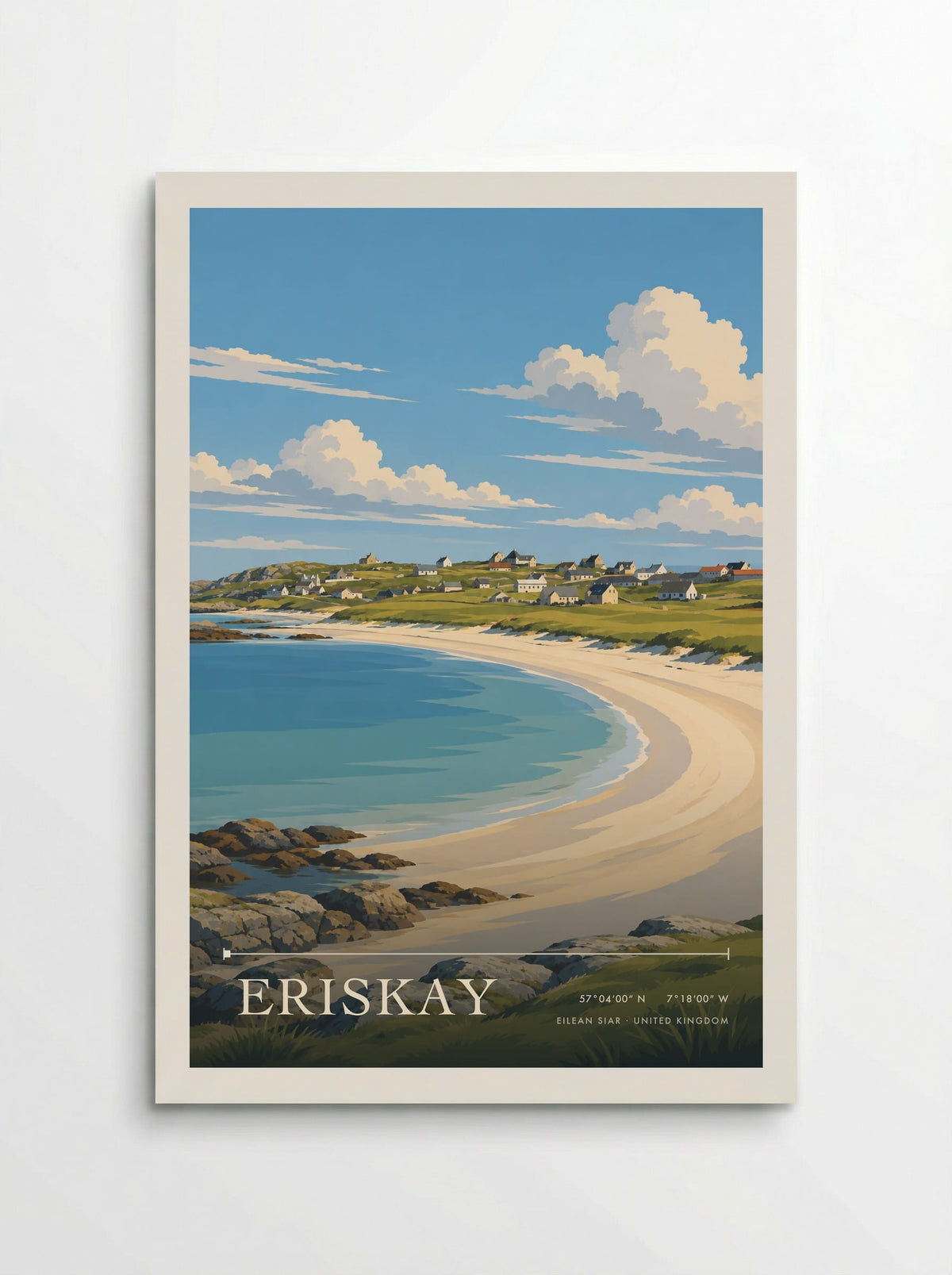 Eriskay, Eilean Siar | Travel Poster - Poster