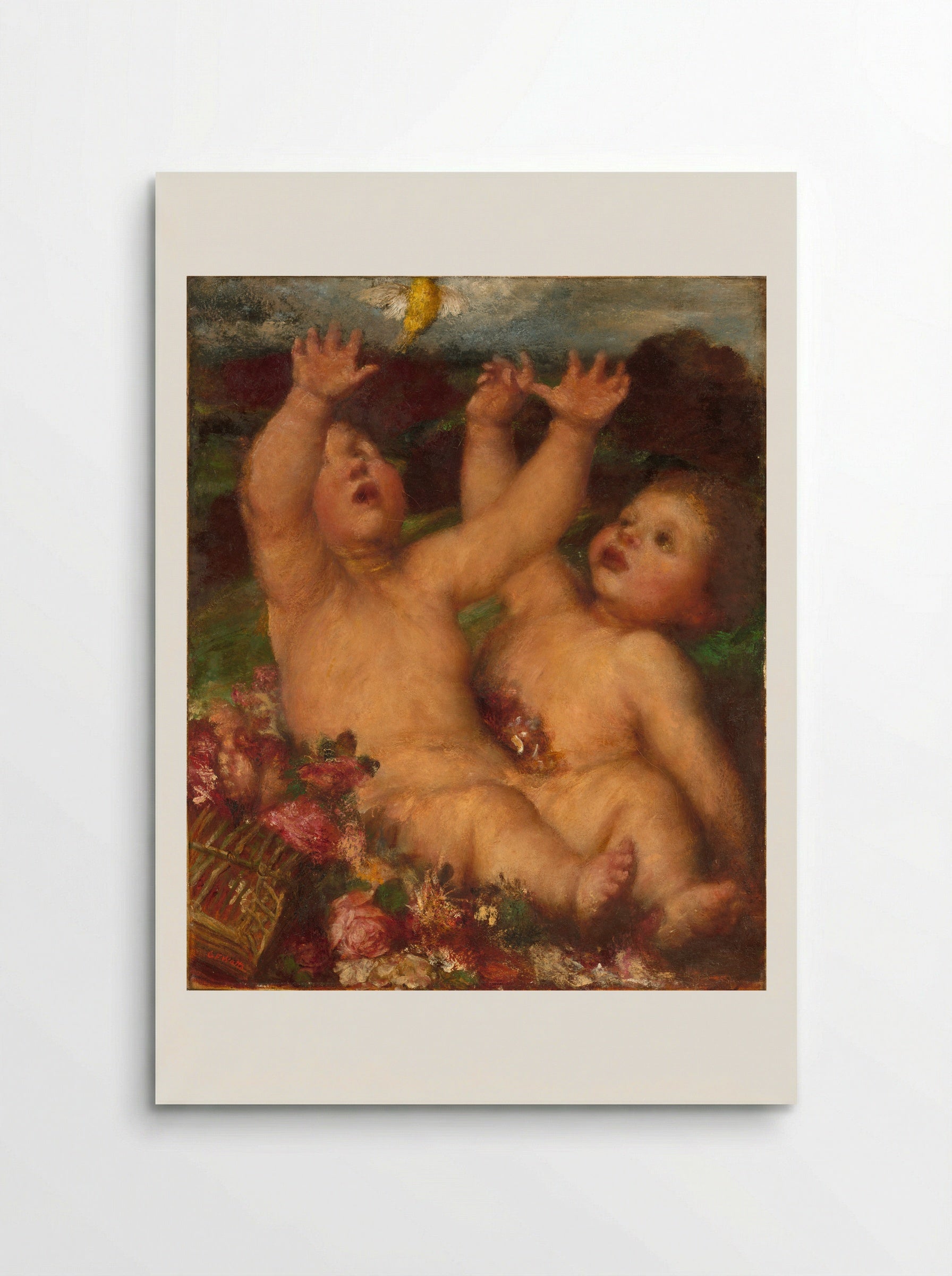 Escaped - George Frederic Watts - Poster