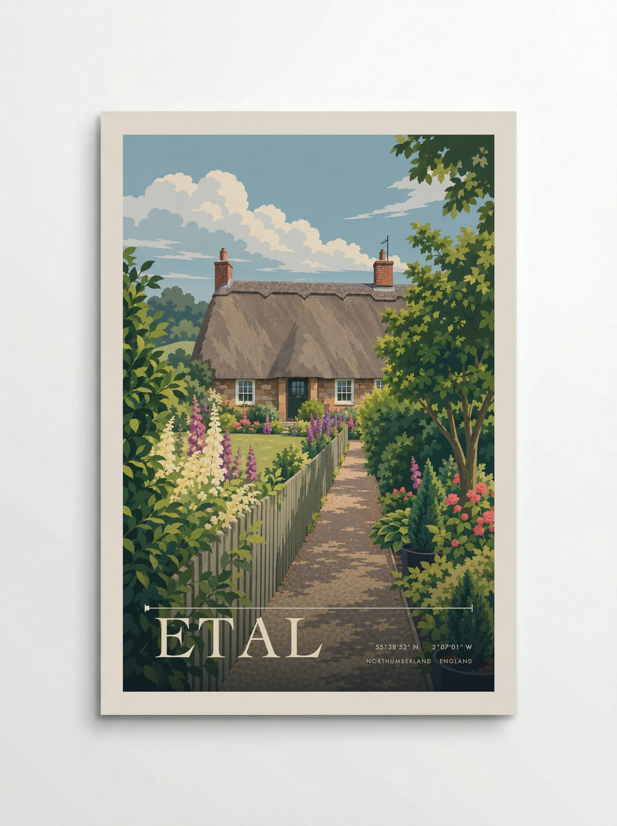 Etal, Northumberland | Travel Poster - Poster