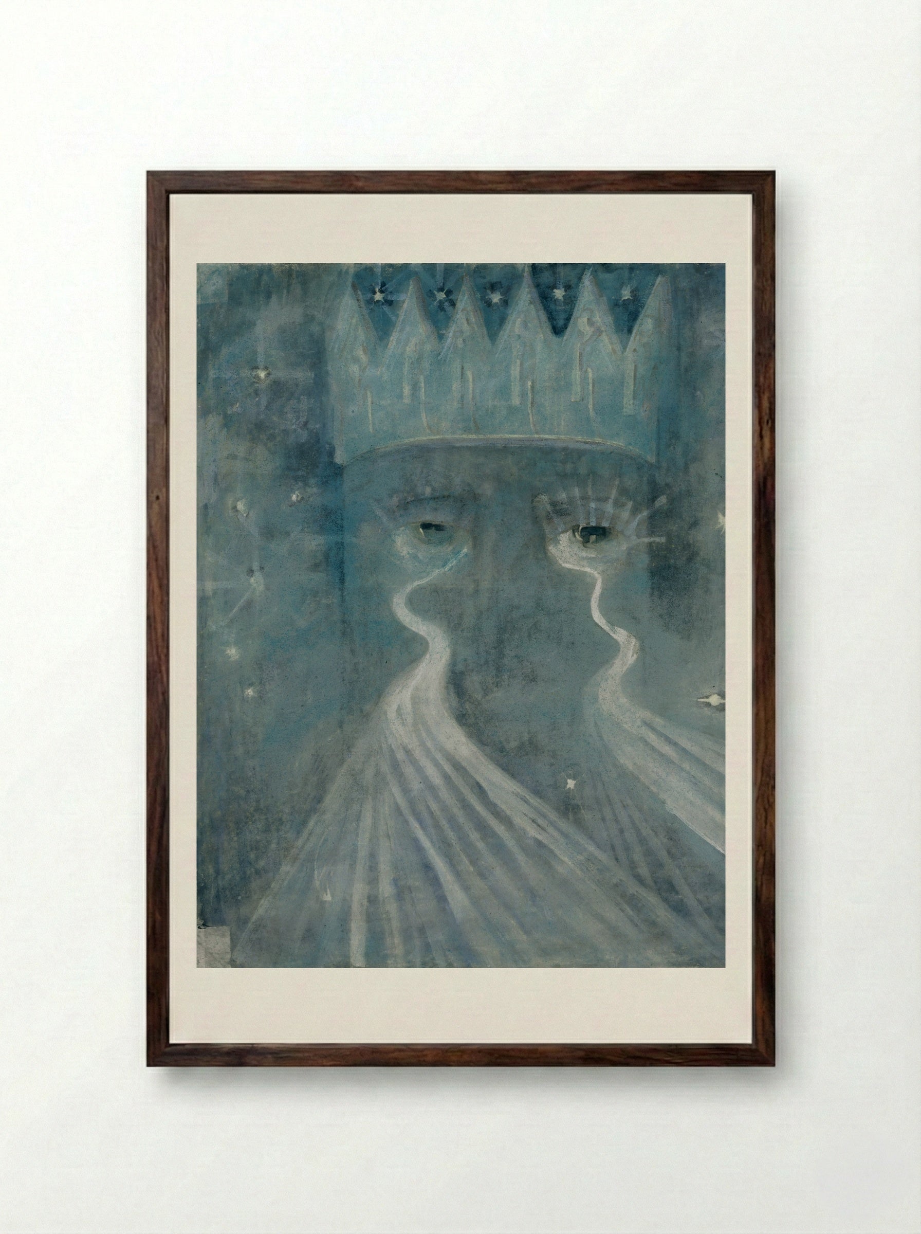 Eternity - Mikalojus Konstantinas Čiurlionis - Framed Print Dark Wood