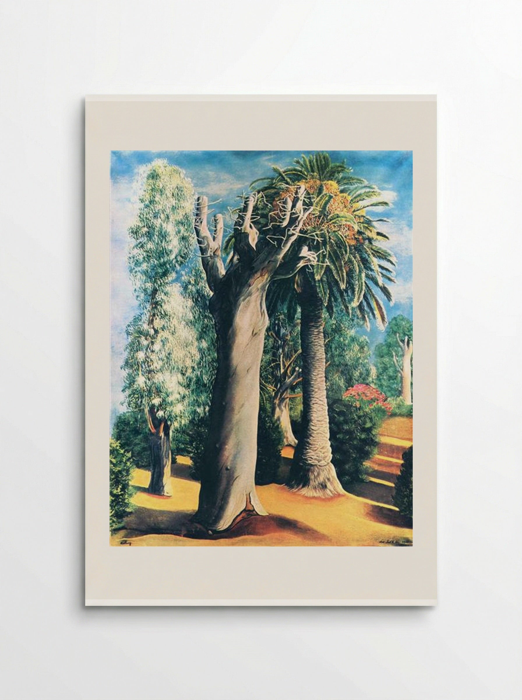 Eucalyptus and Palm - Moïse Kisling - Poster