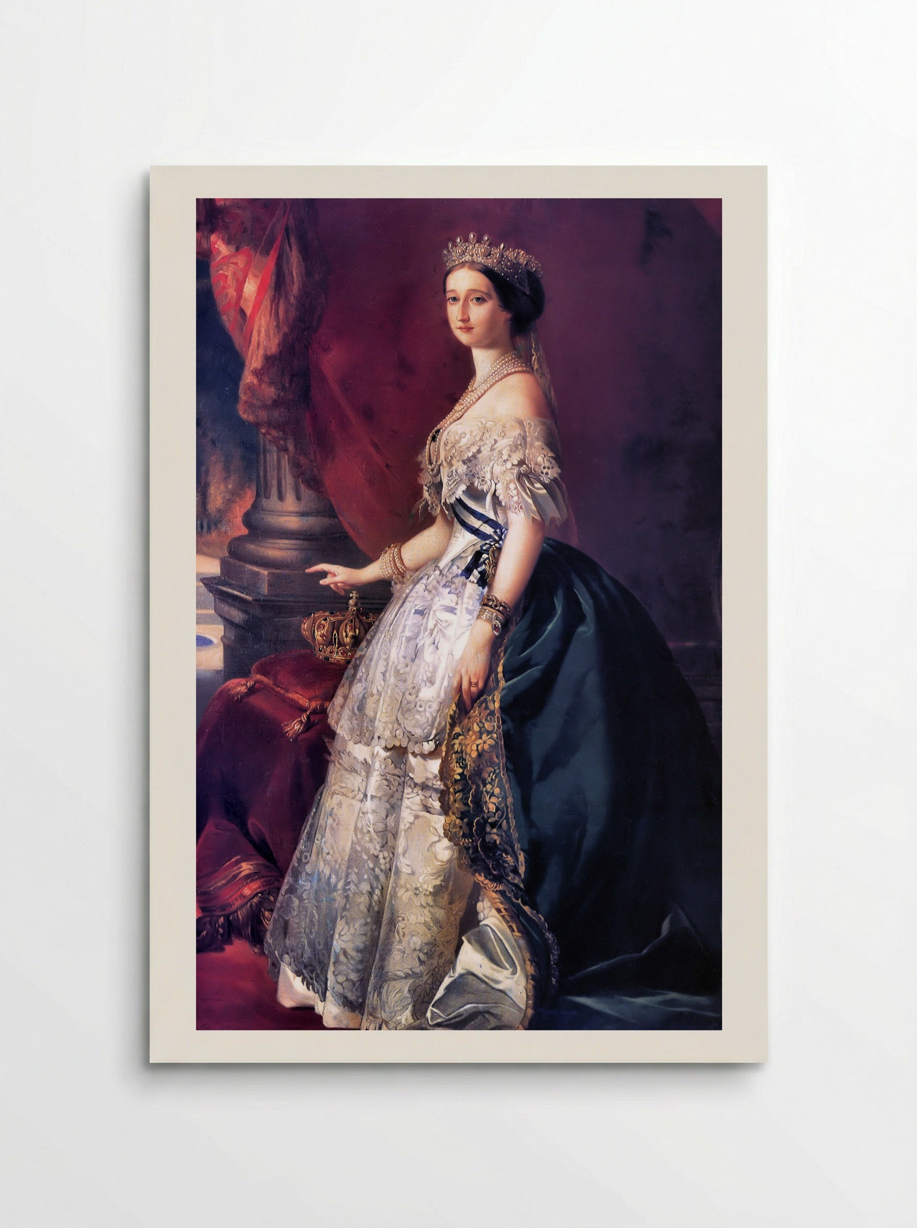 Eugénie de Montijo, Empress of France - Franz Xaver Winterhalter - Poster