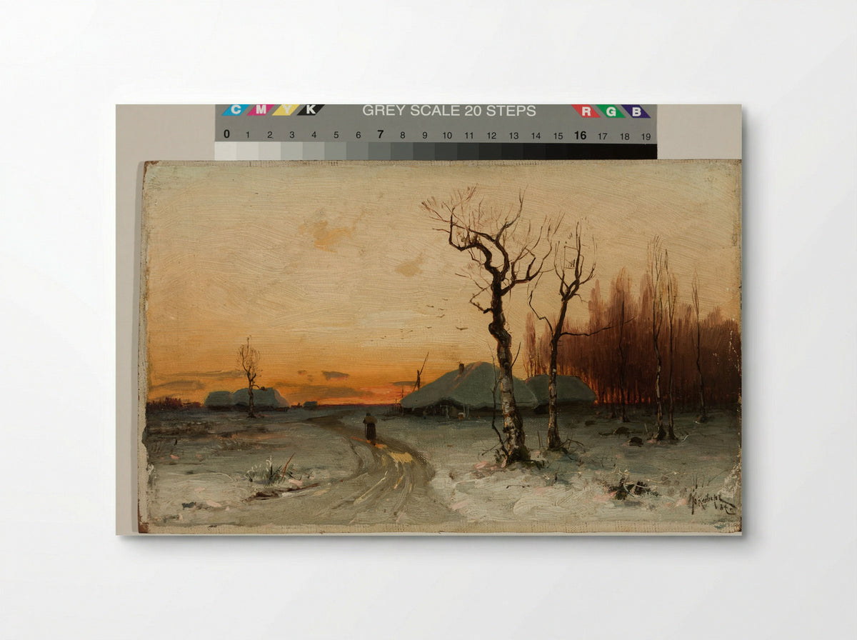Evening Scenery - Julius Sergius von Klever - Poster