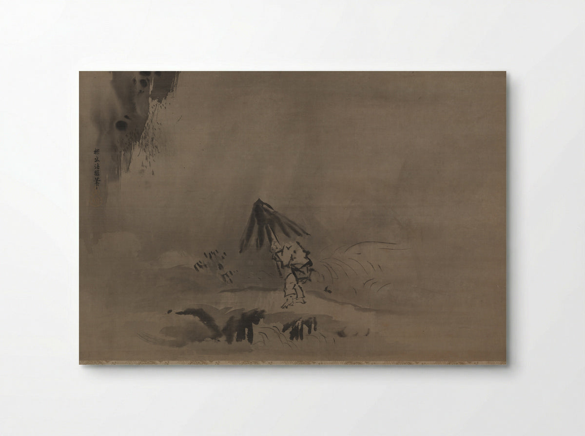 Evening Shower - Kano Tan’yū - Poster