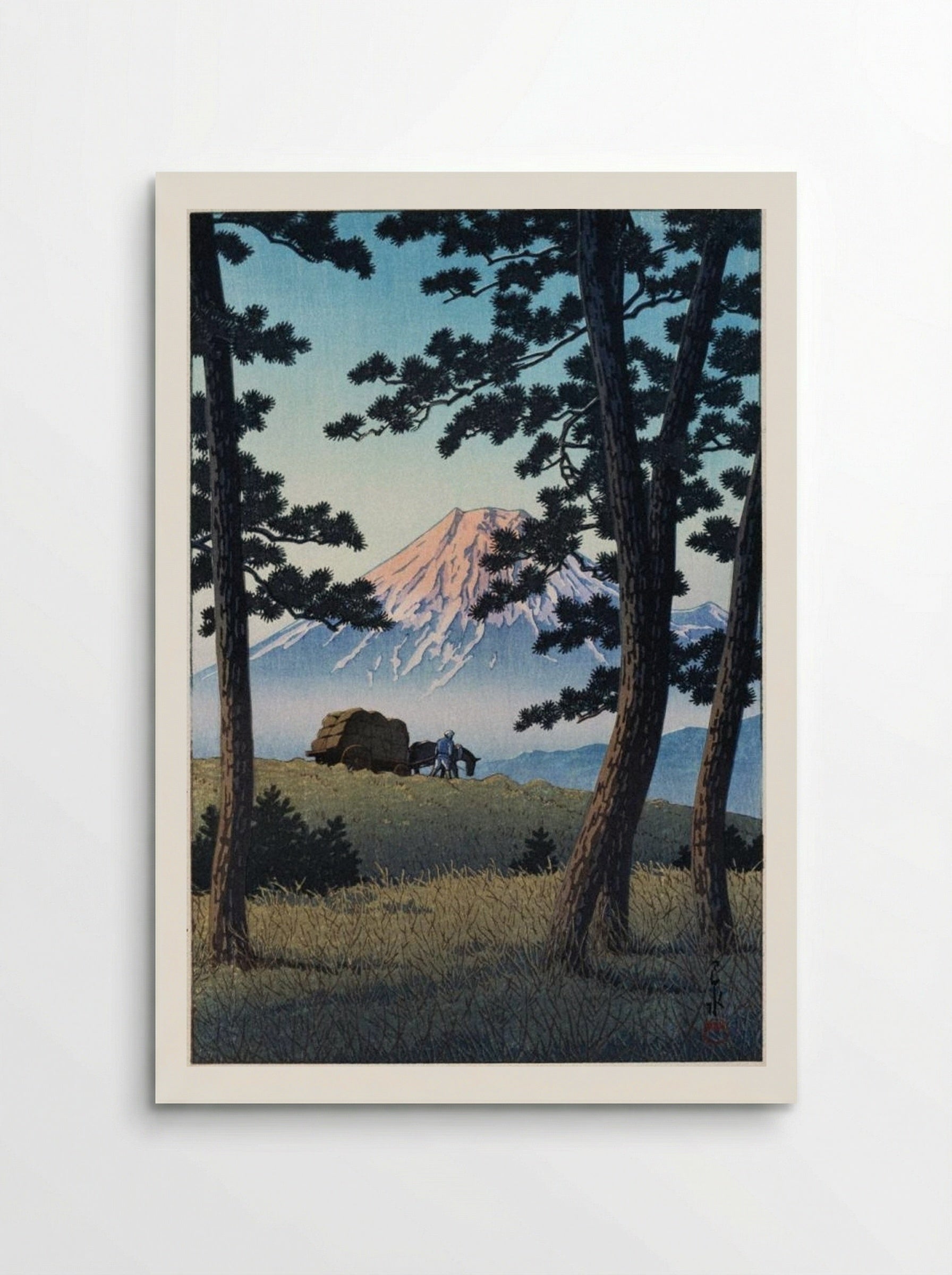 Evening at Tagonoura - Hasui Kawase - Poster