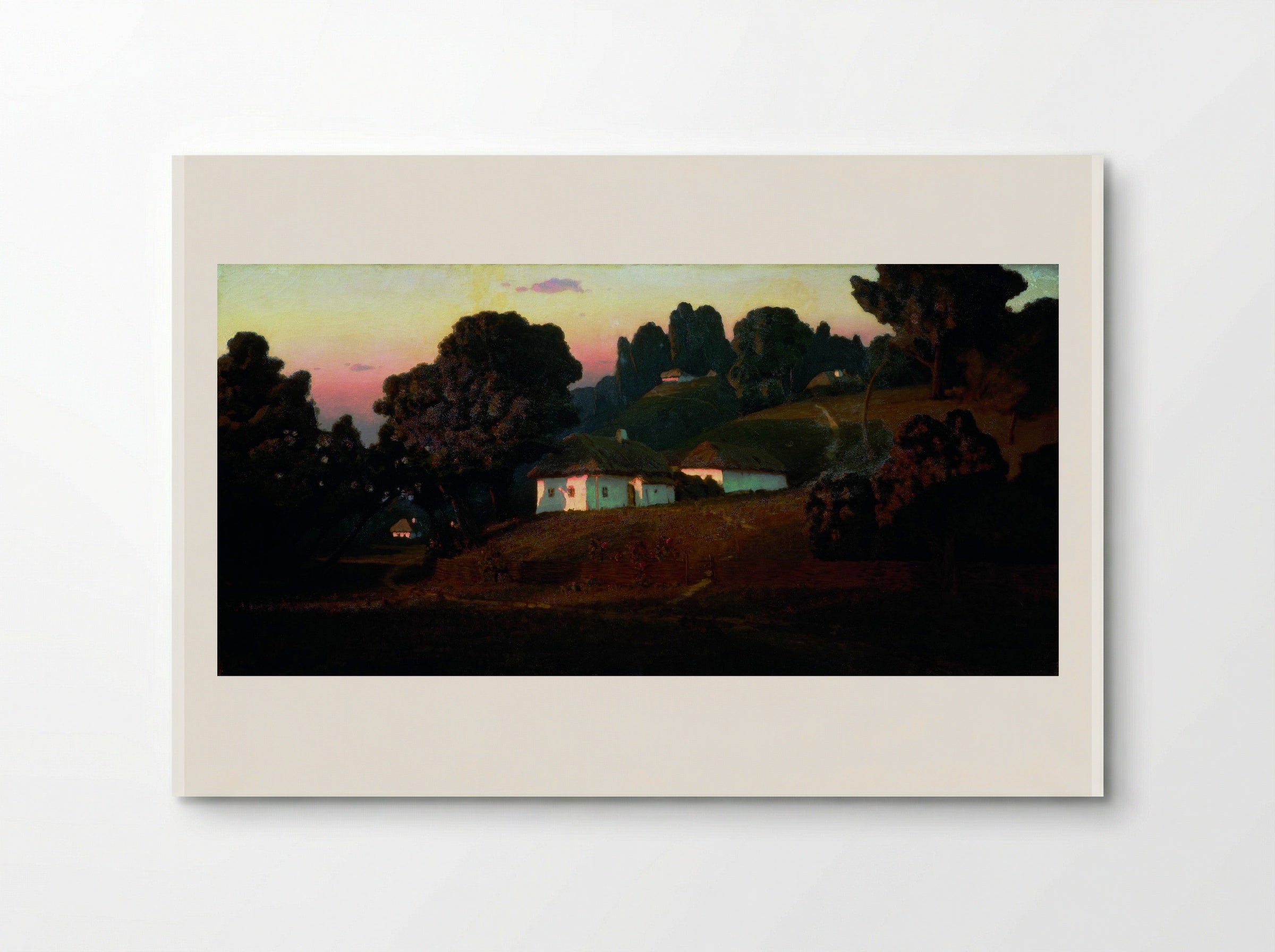 Evening in Ukraine - Arkhip Kuindzhi - Poster