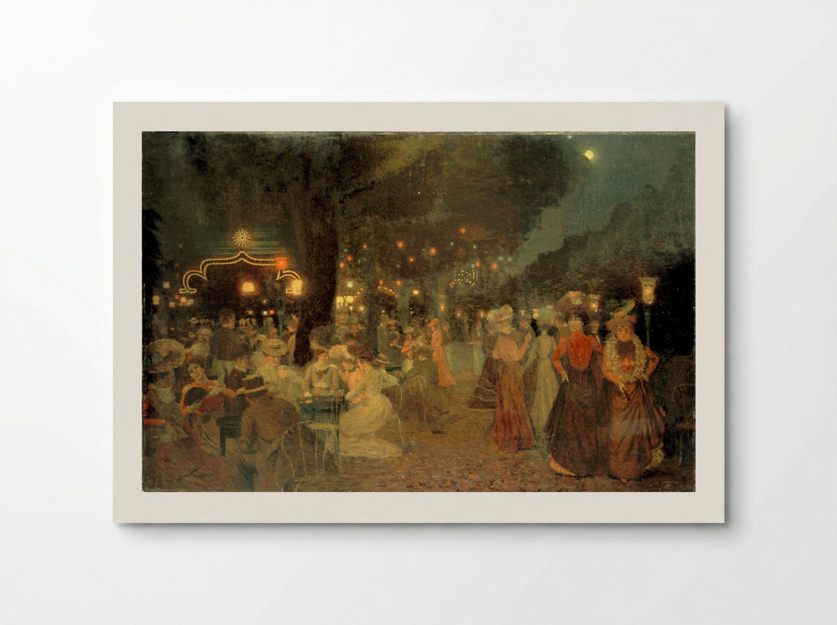 Evening in the Park - Dario Viterbo - Poster