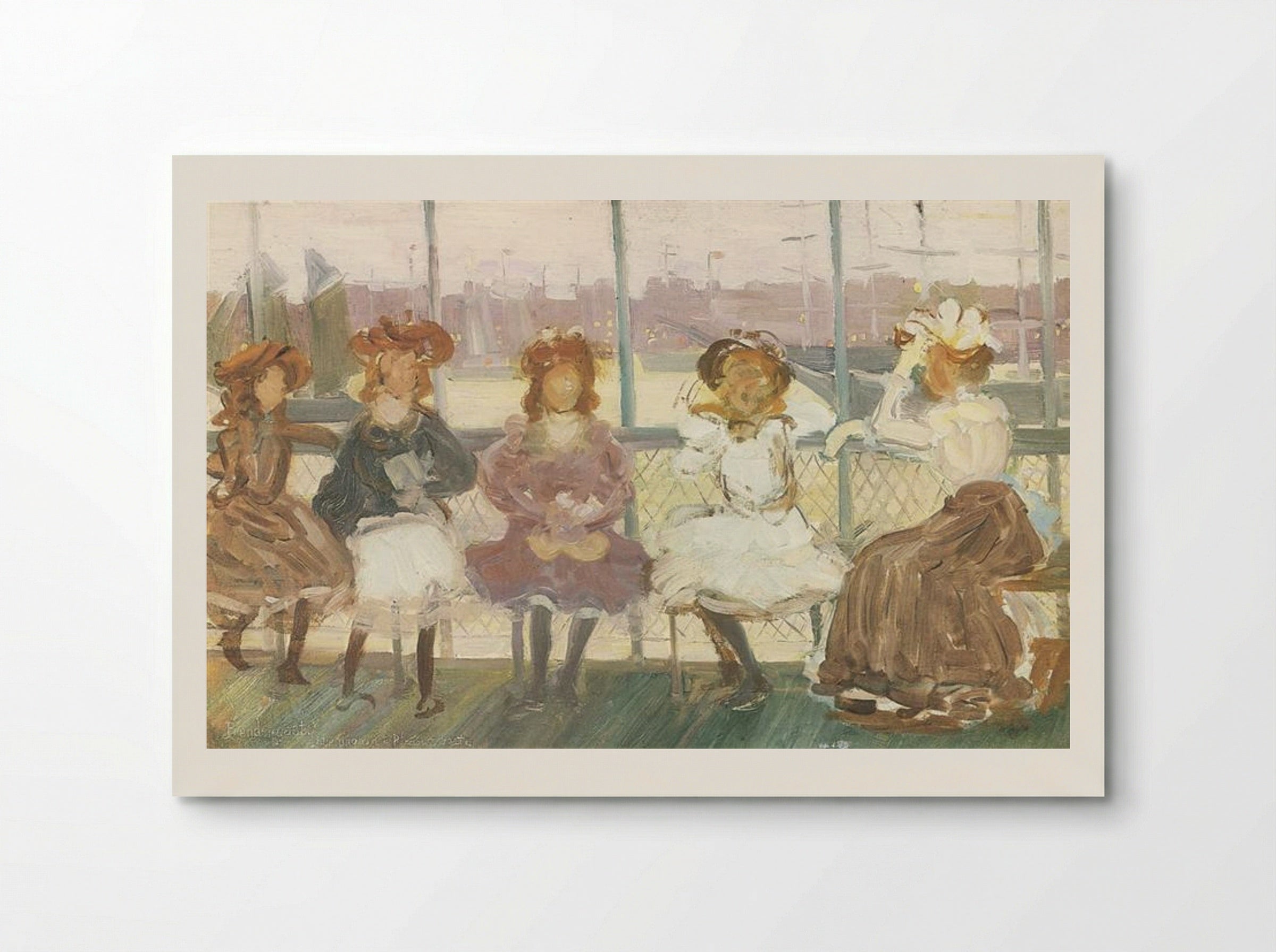 Evening on a Pleasure Boat - Maurice Prendergast - Poster