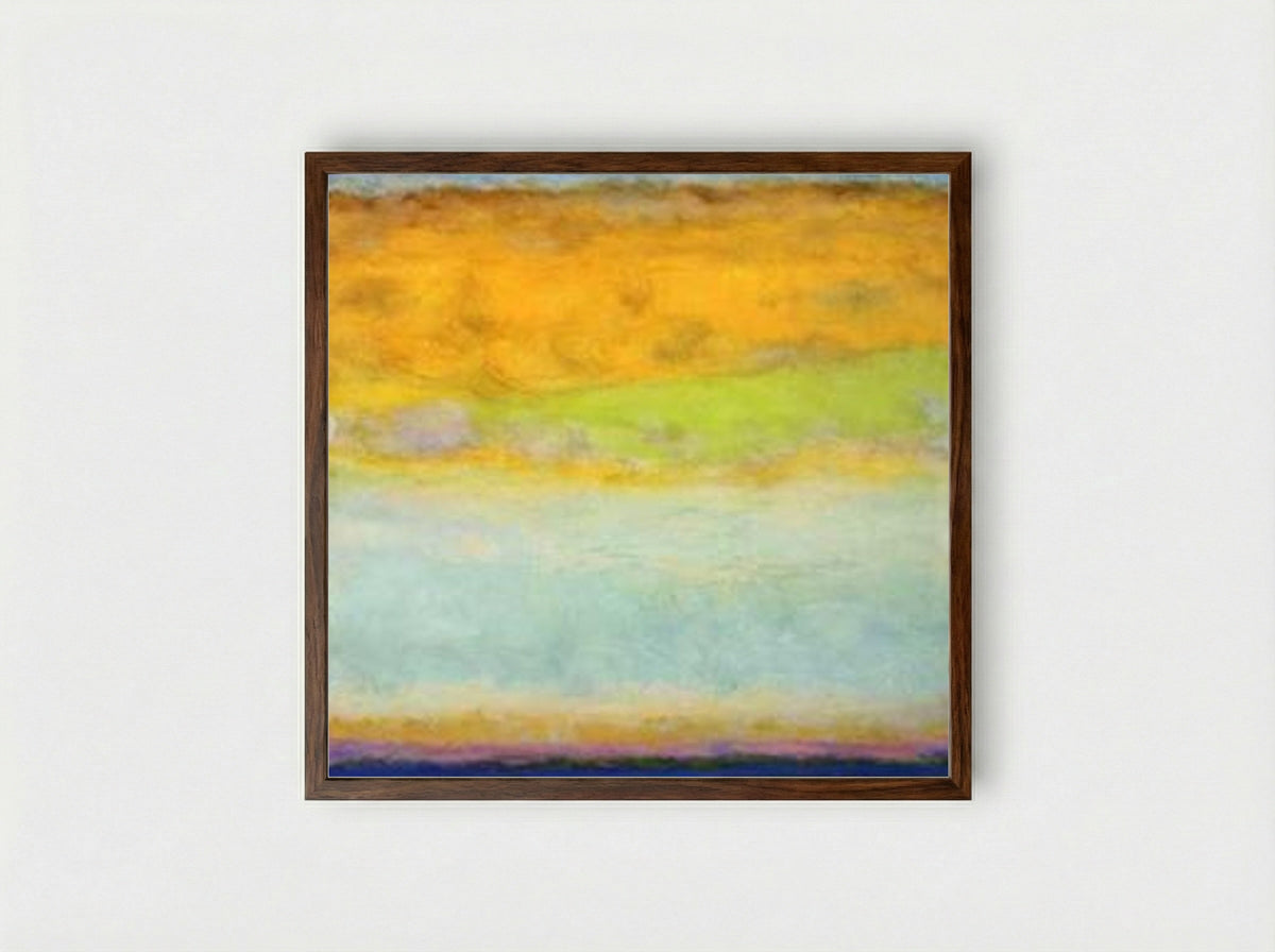 Eventide - Jane Wilson - Framed Print Dark Wood