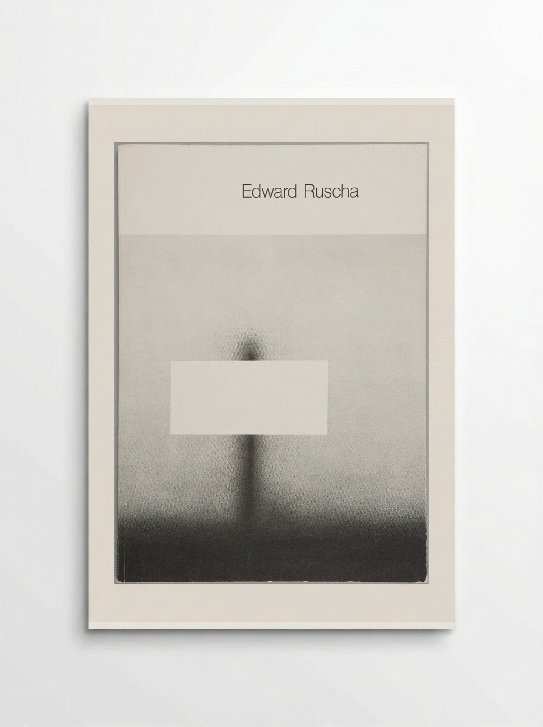 Exhibition Catalogue Cover - Edward Ruscha - Poster