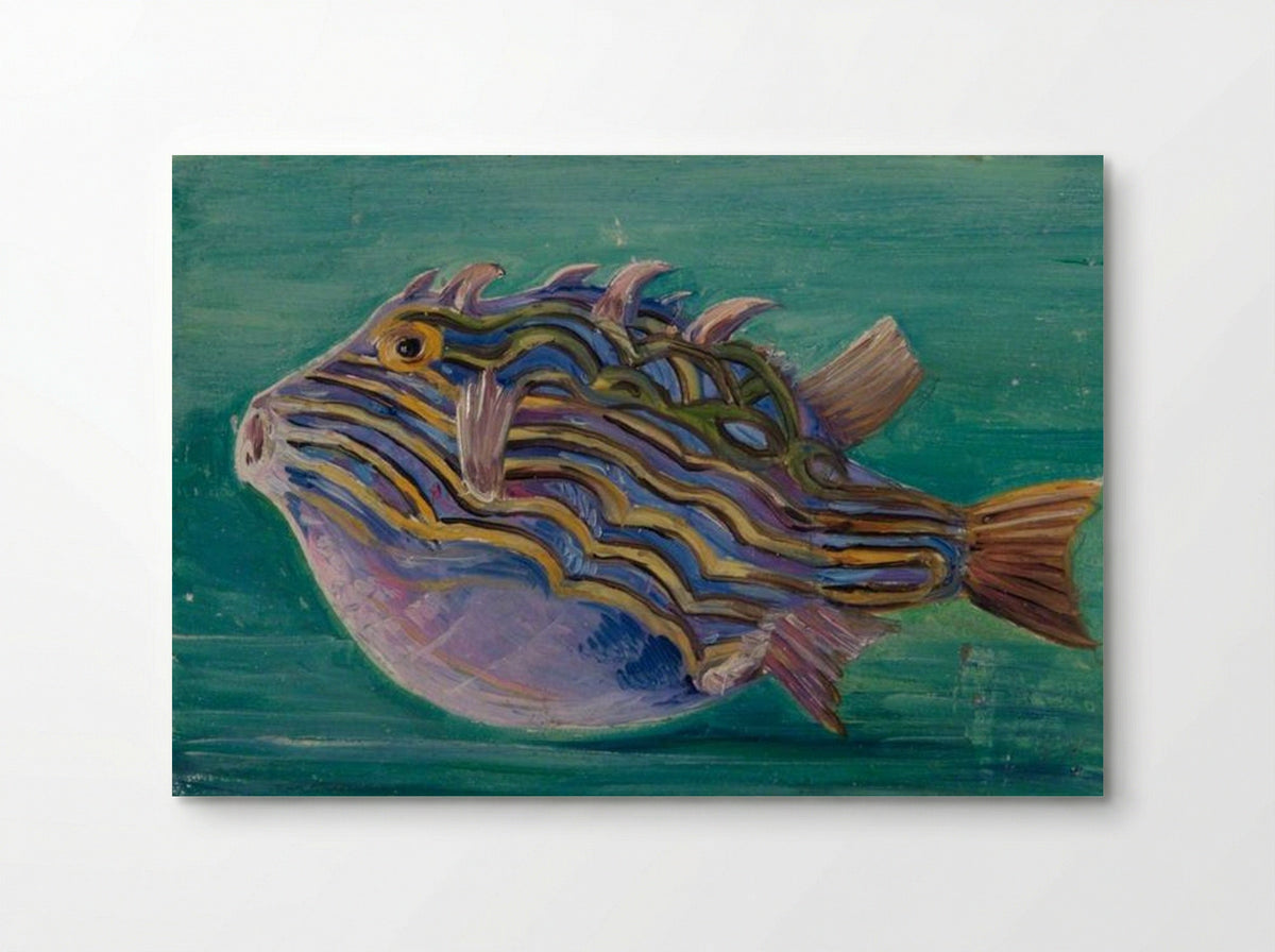Exotic Fish - Marianne North - Poster