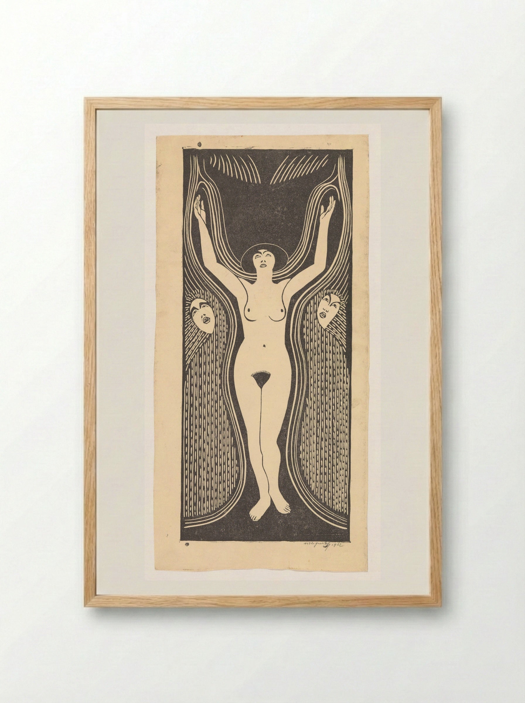 Extase - Samuel Jessurun de Mesquita - Framed Print Wood