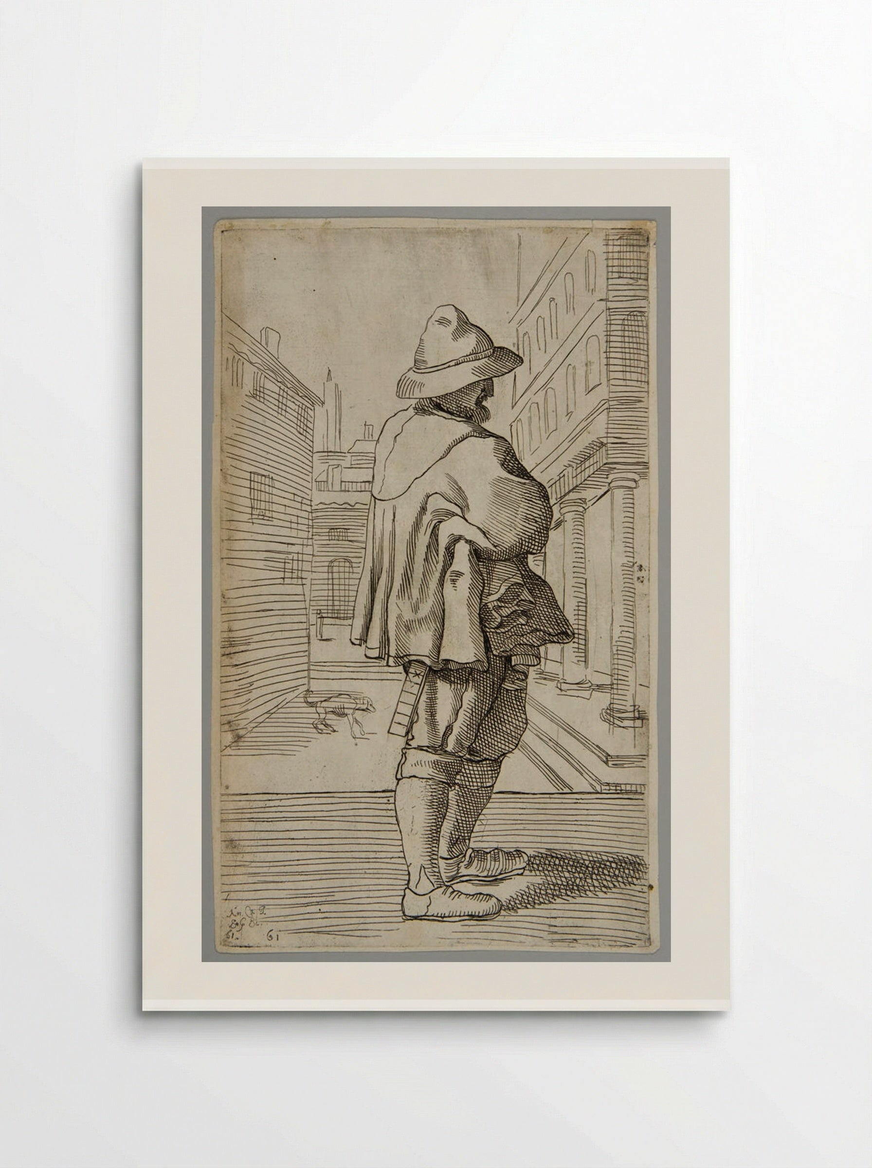 Extraordinary Merchant!, plate 6 - Simon Guillain - Poster