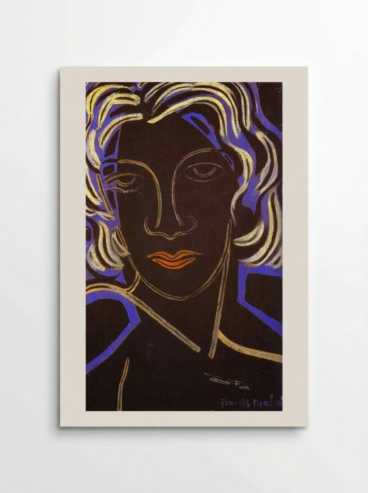 Face of a Woman - Francis Picabia - Poster