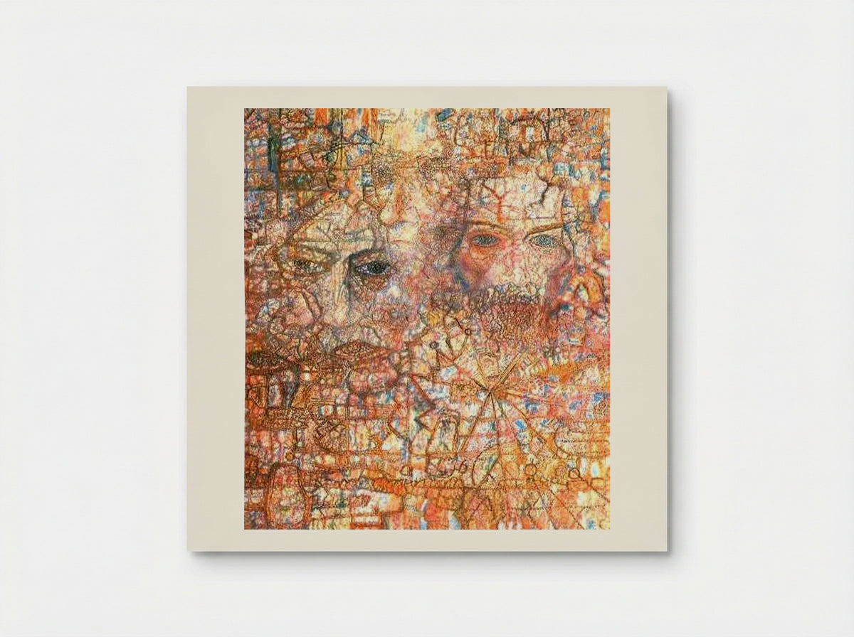 Faces - Pavel Filonov - Poster