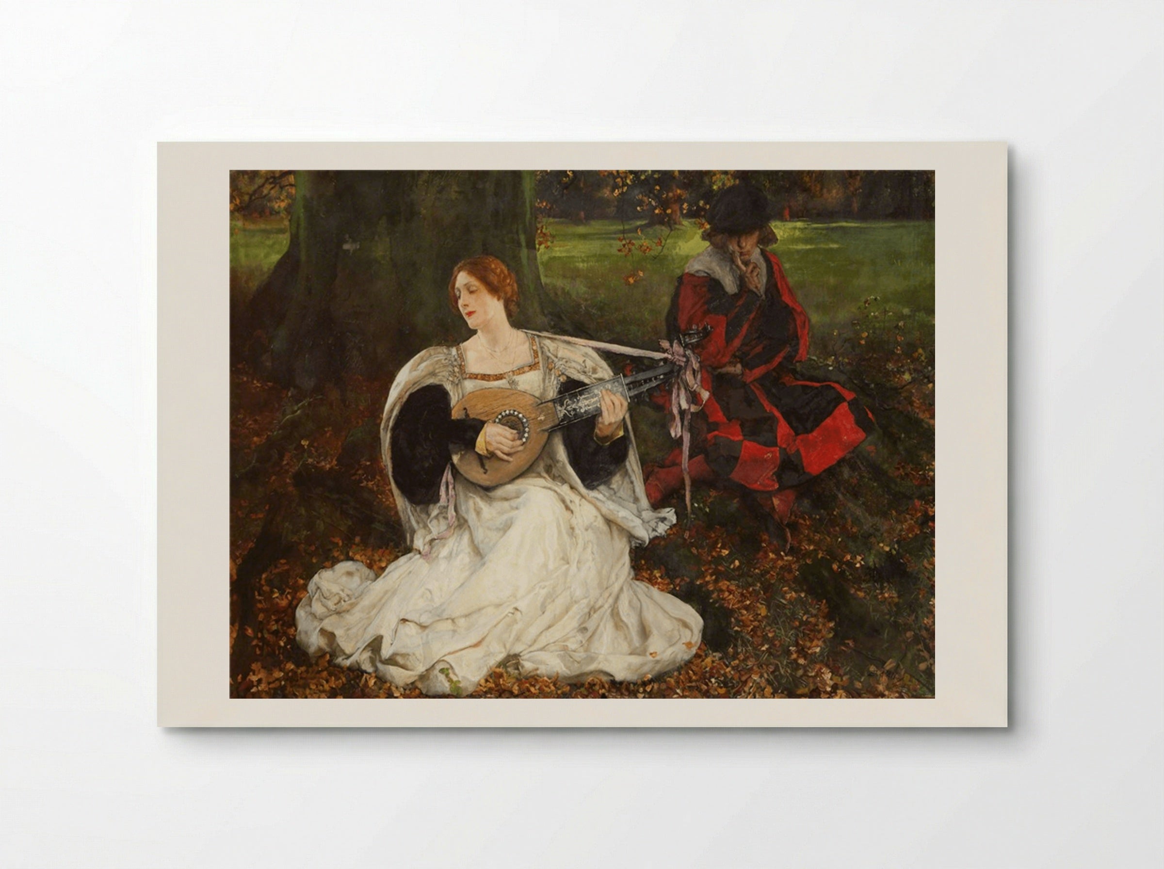 Fair Is My Love - Edwin Austin Abbey - Poster