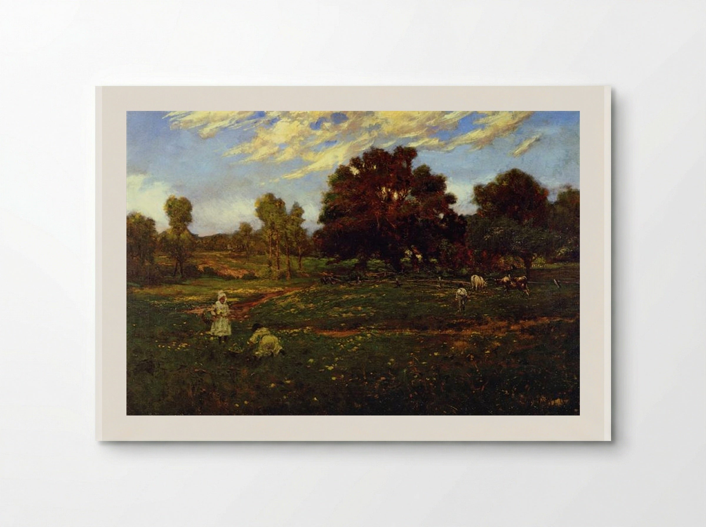 Fall Scene near Sisterdale - Robert Julian Onderdonk - Poster