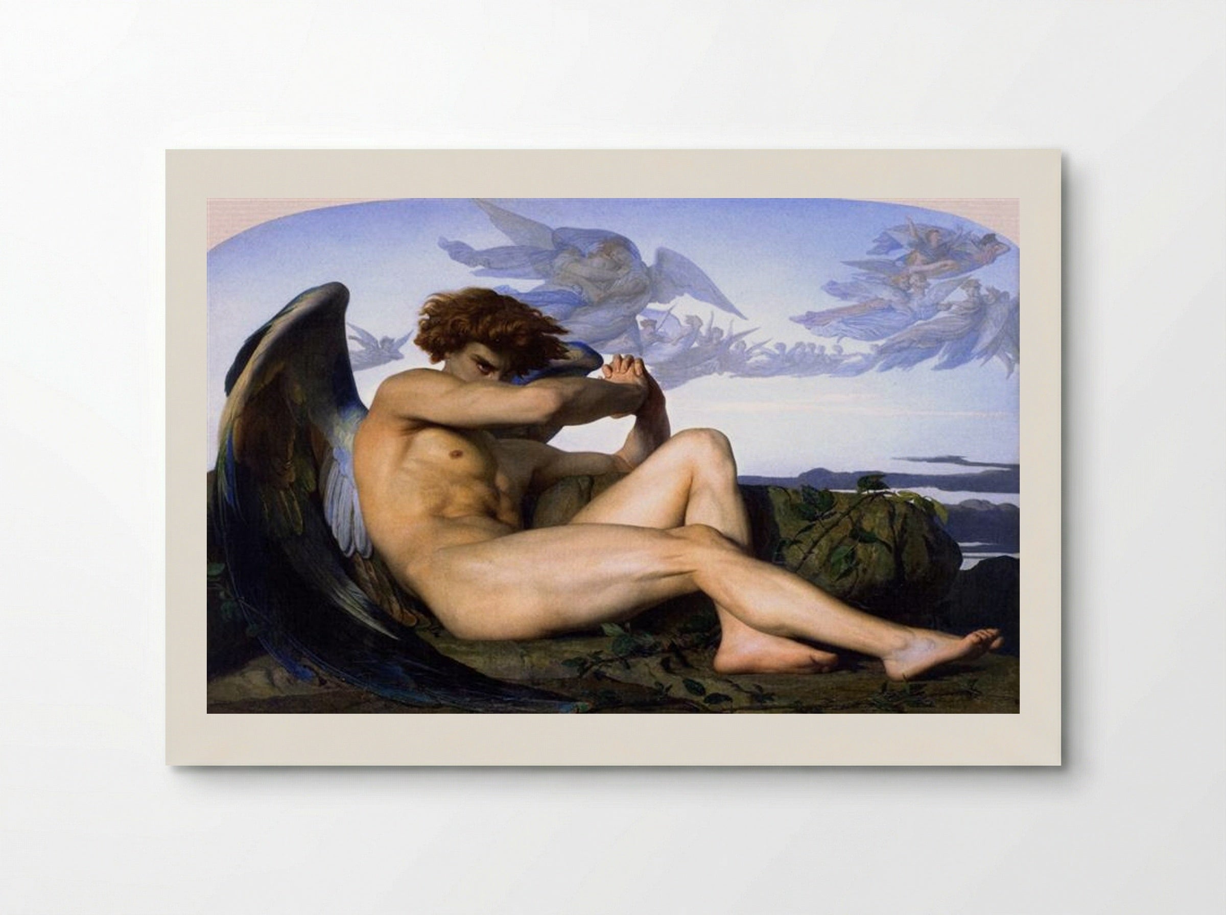 Fallen Angel - Alexandre Cabanel - Poster