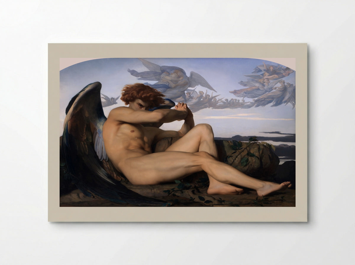Fallen Angel - Alexandre Cabanel - Poster