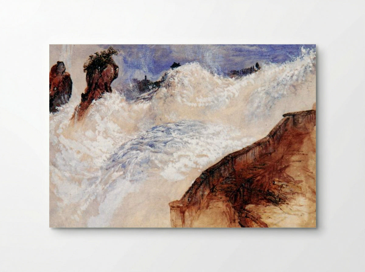 Falls of Schaffhausen - John Ruskin - Poster