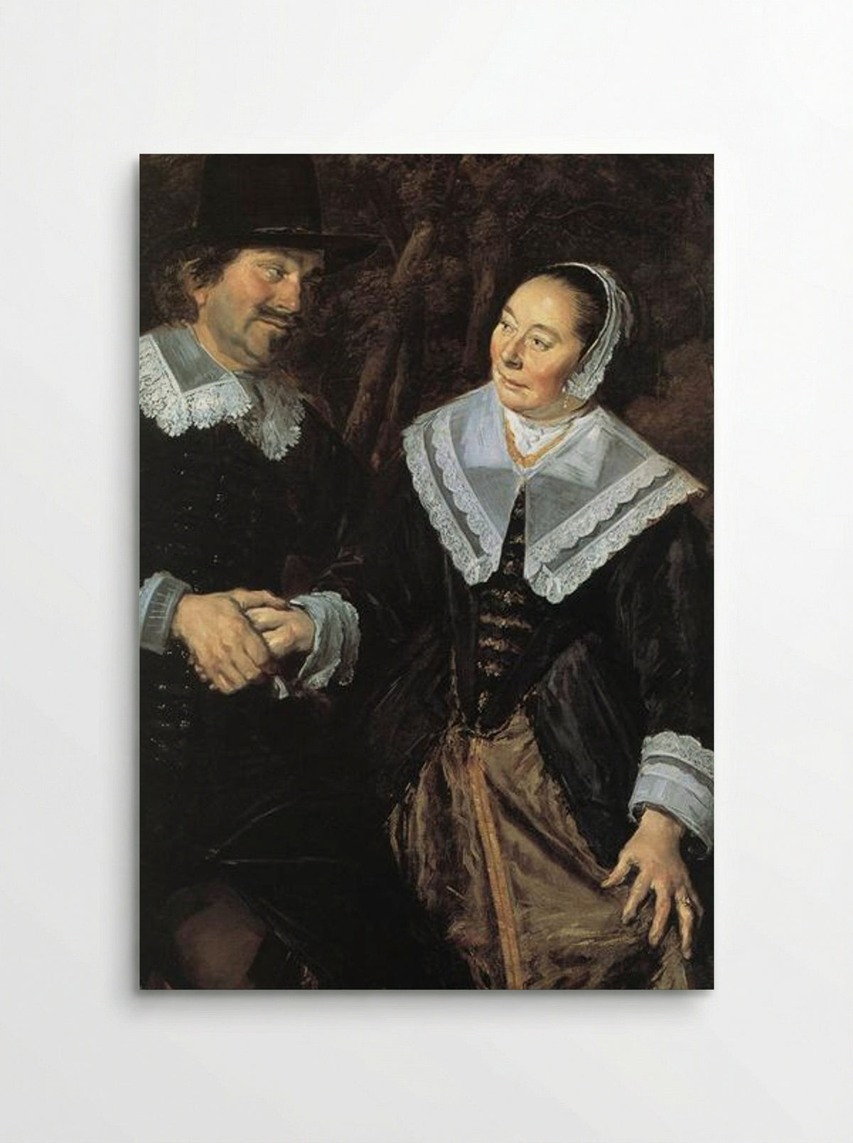 Family Group in a Landscape - Frans Hals - Poster