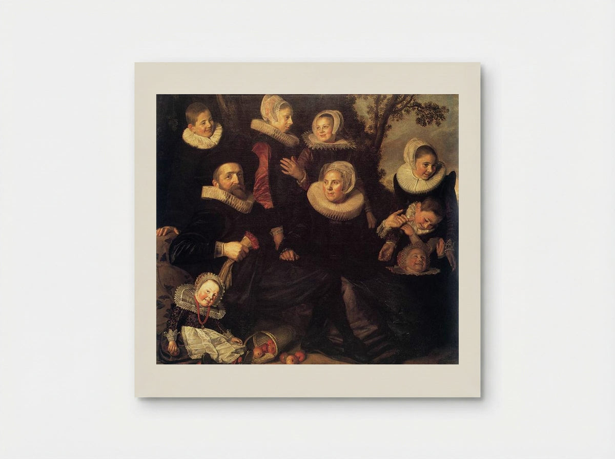 Family Group in a Landscape - Frans Hals - Poster