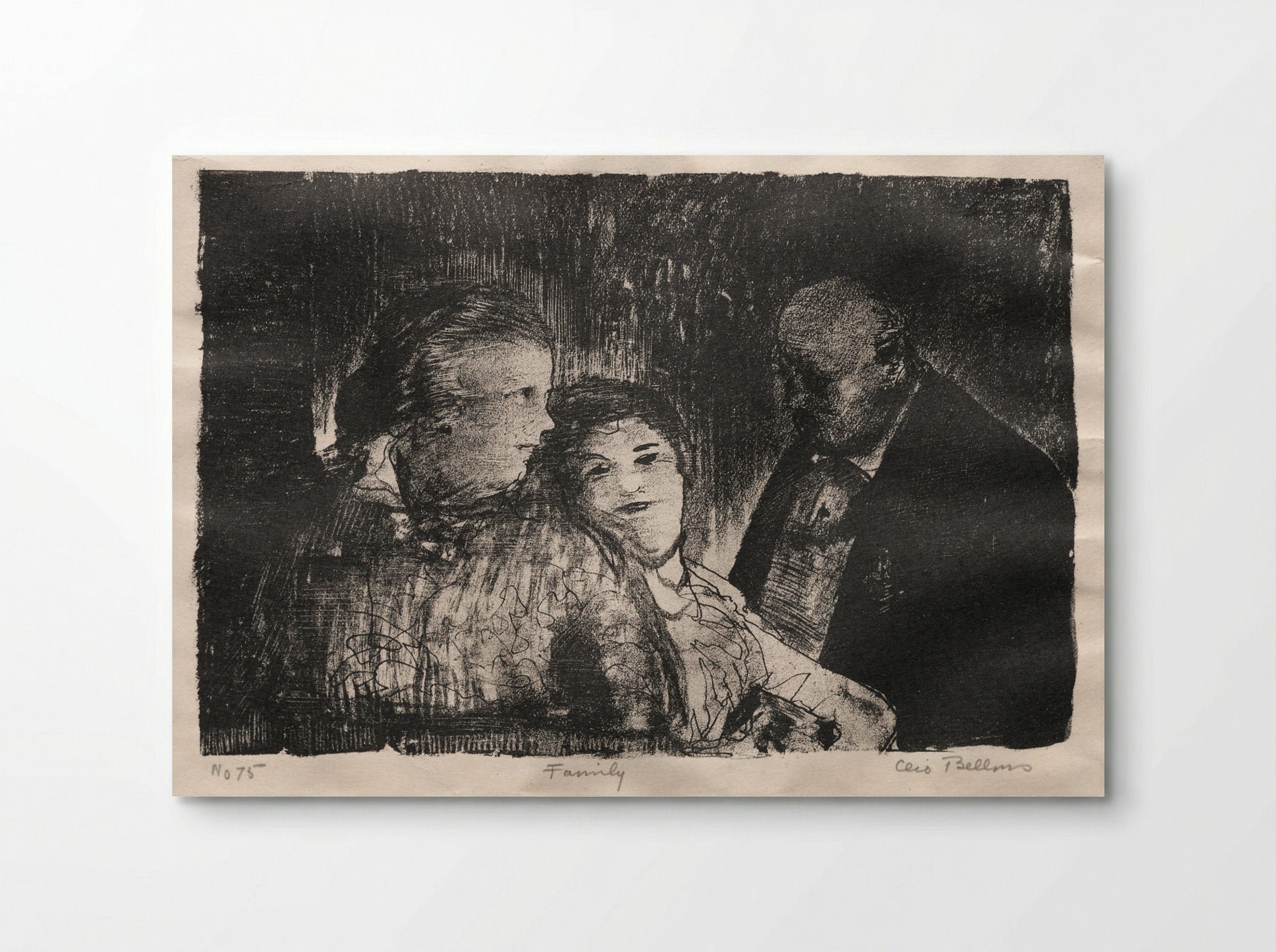 Family - George Bellows - Poster