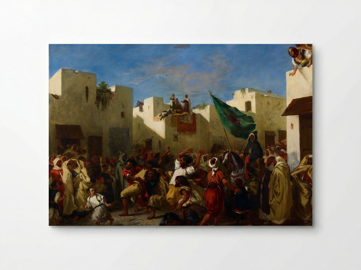 Fanatics of Tangier - Eugène Delacroix - Poster