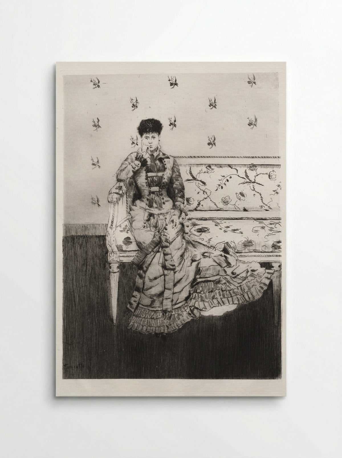 Fancy - Norbert Goeneutte - Poster