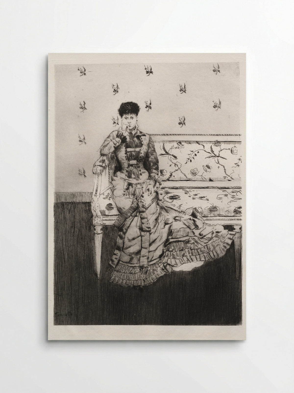 Fancy - Norbert Goeneutte - Poster