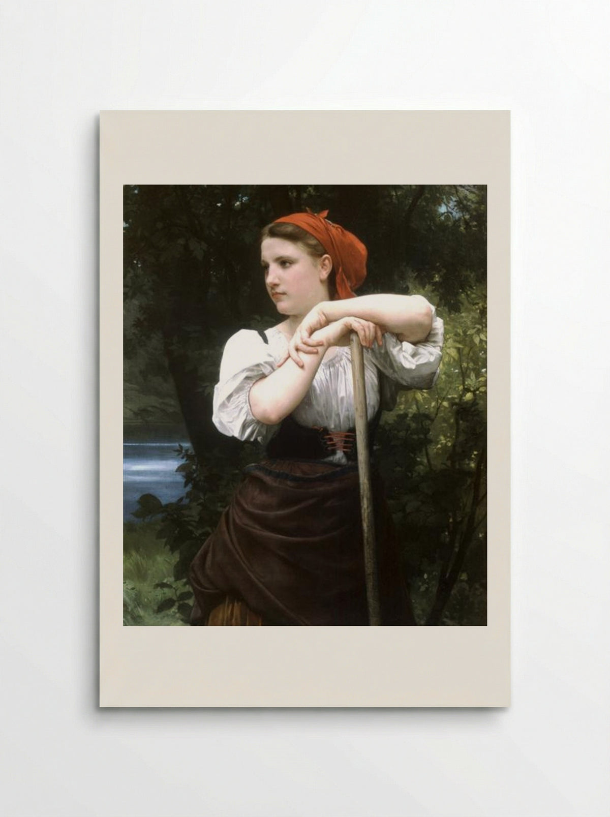 Faneuse - William-Adolphe Bouguereau - Poster