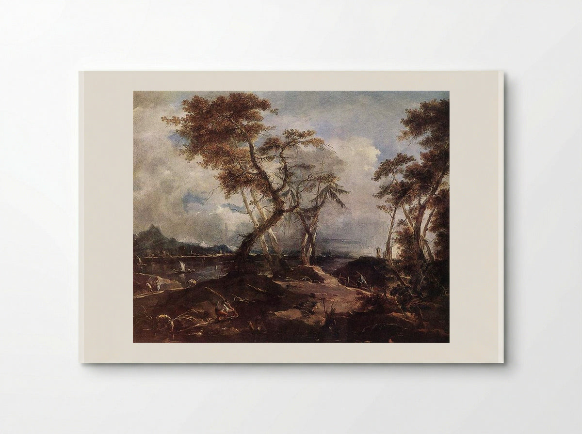 Fantastic Landscape - Francesco Guardi - Poster