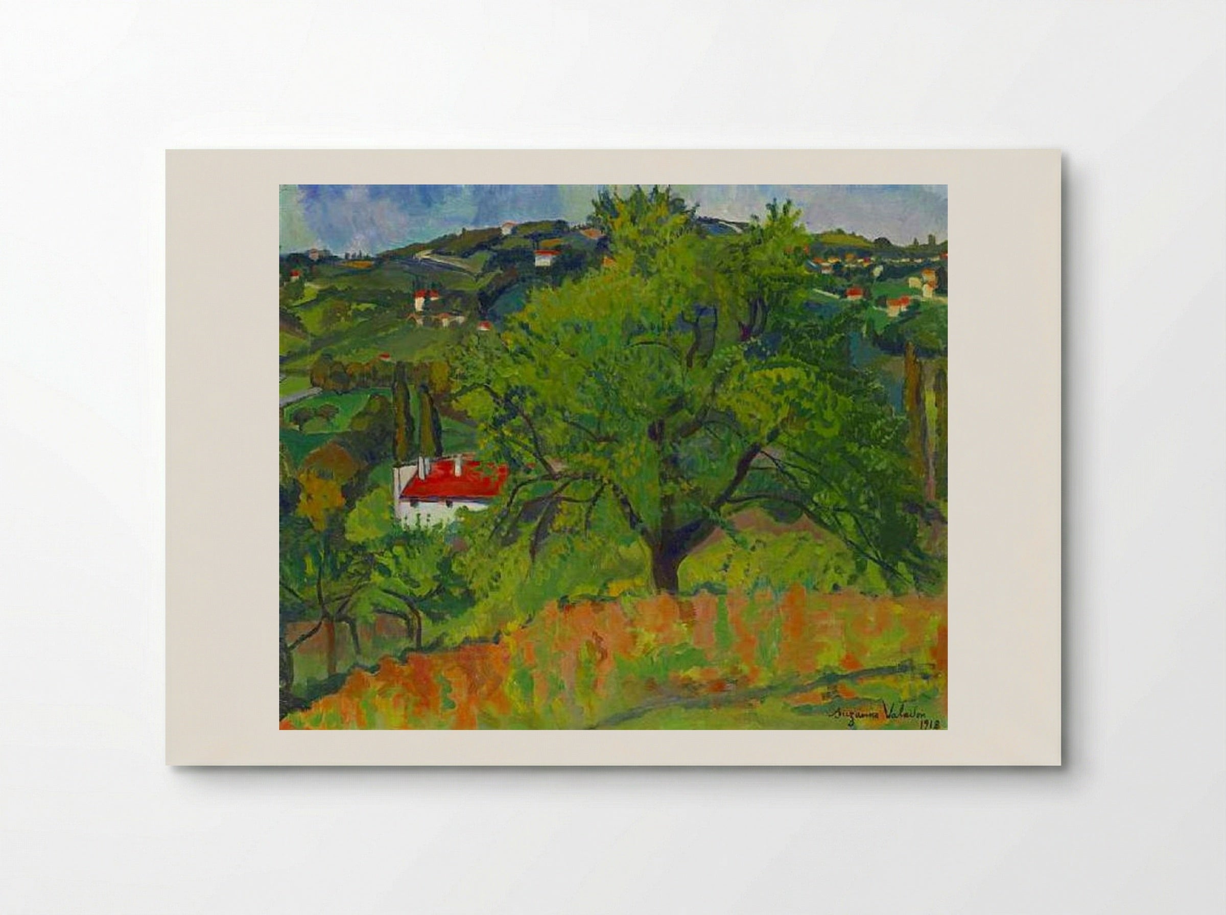 Farm Montcorin - Suzanne Valadon - Poster