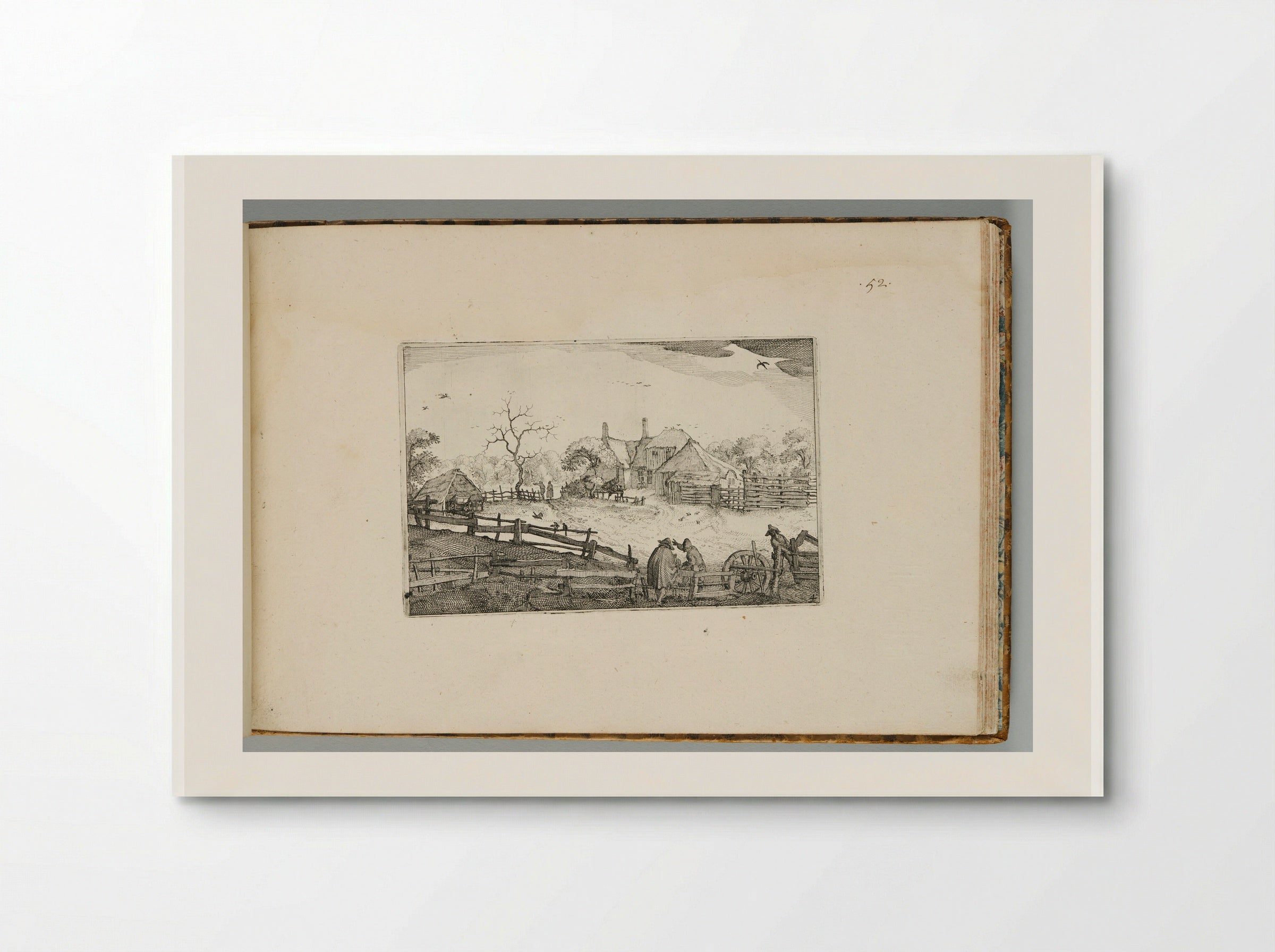 Father's Inn - Claes Jansz. Visscher - Poster