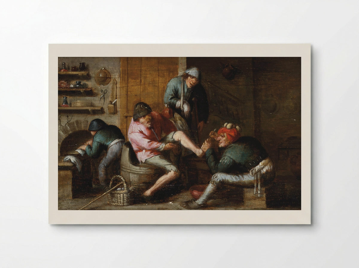 Feeling - Adriaen Brouwer - Poster