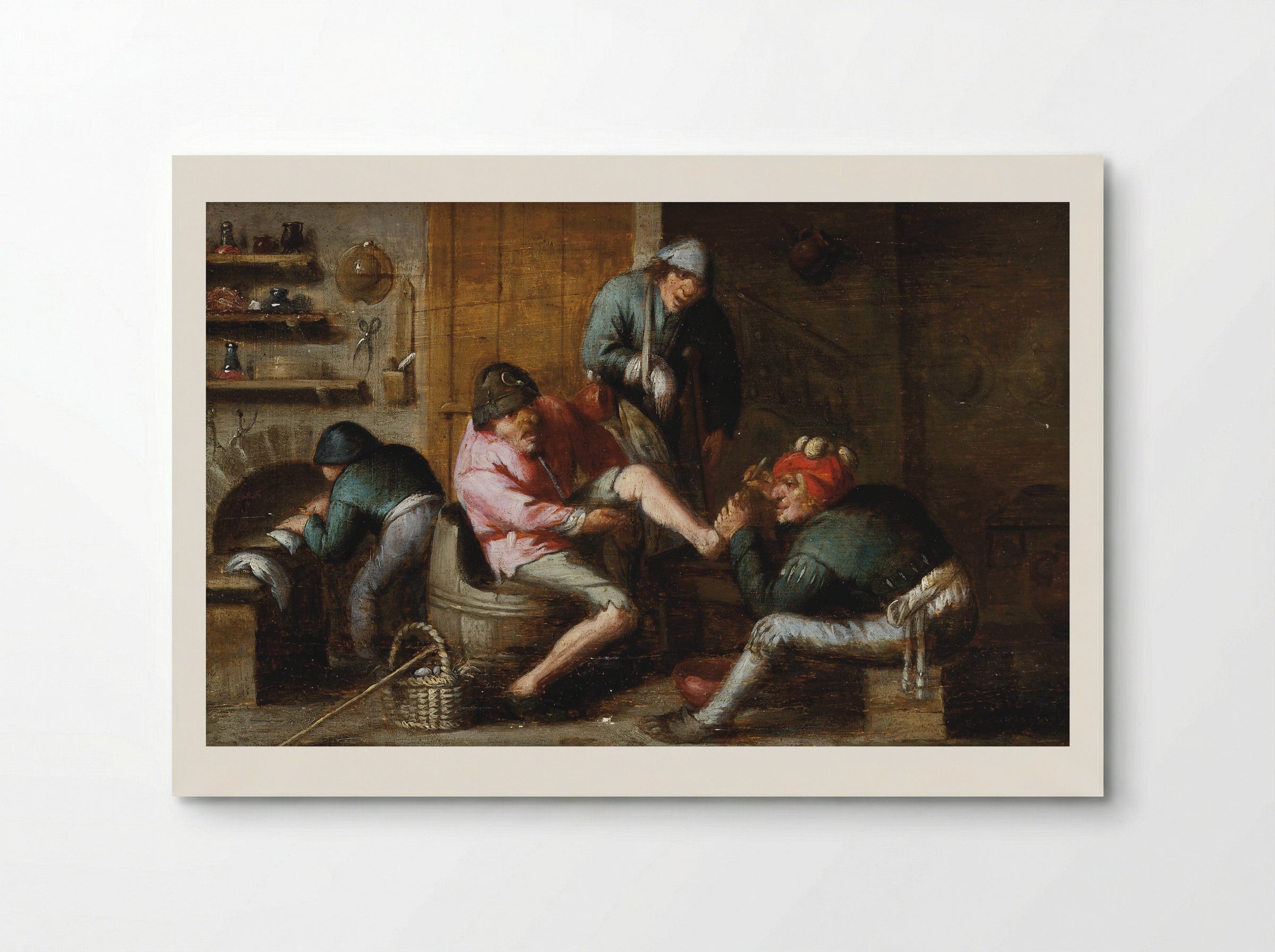 Feeling - Adriaen Brouwer - Poster