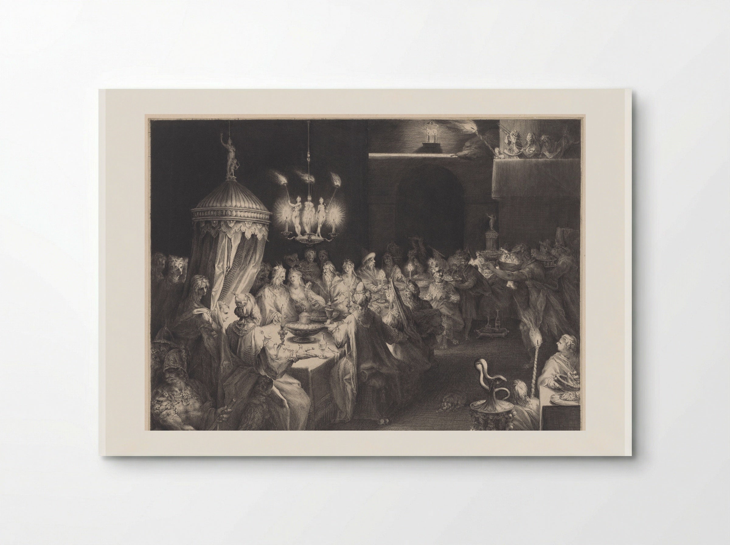 Feestmaal van Belsassar - Jan Harmensz. Muller - Poster