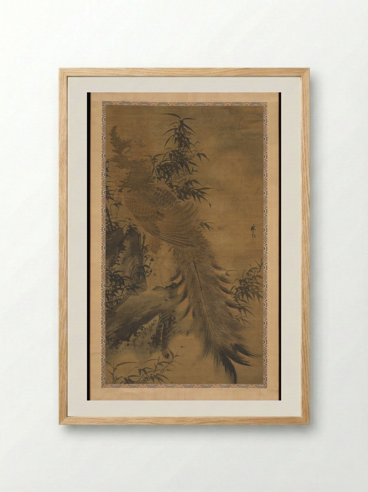 Fenghuang (Phoenix) - Lin Liang - Framed Print Wood
