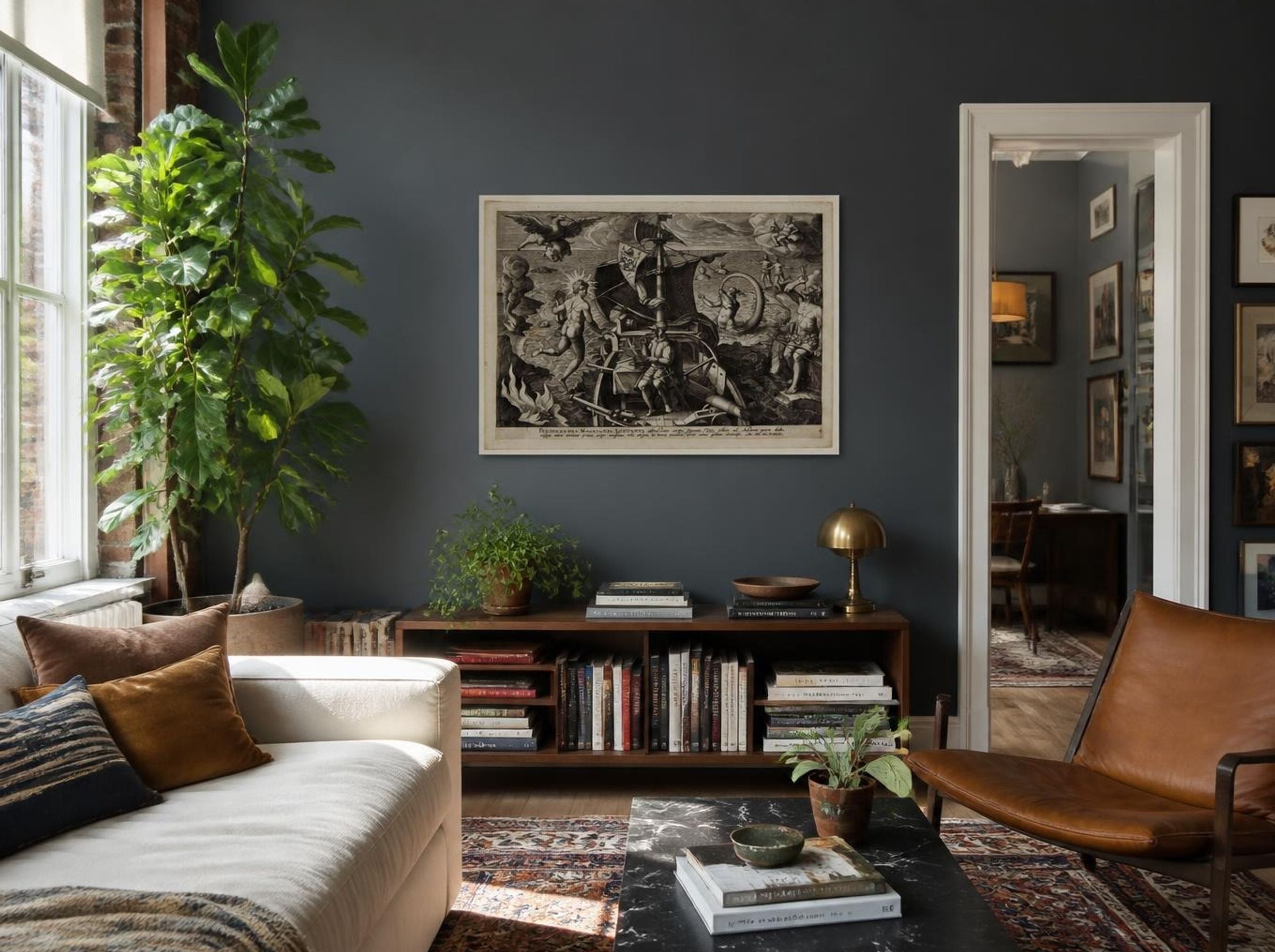 Ferdinand Magellan on His Ship - Adriaen Collaert - Lifestyle