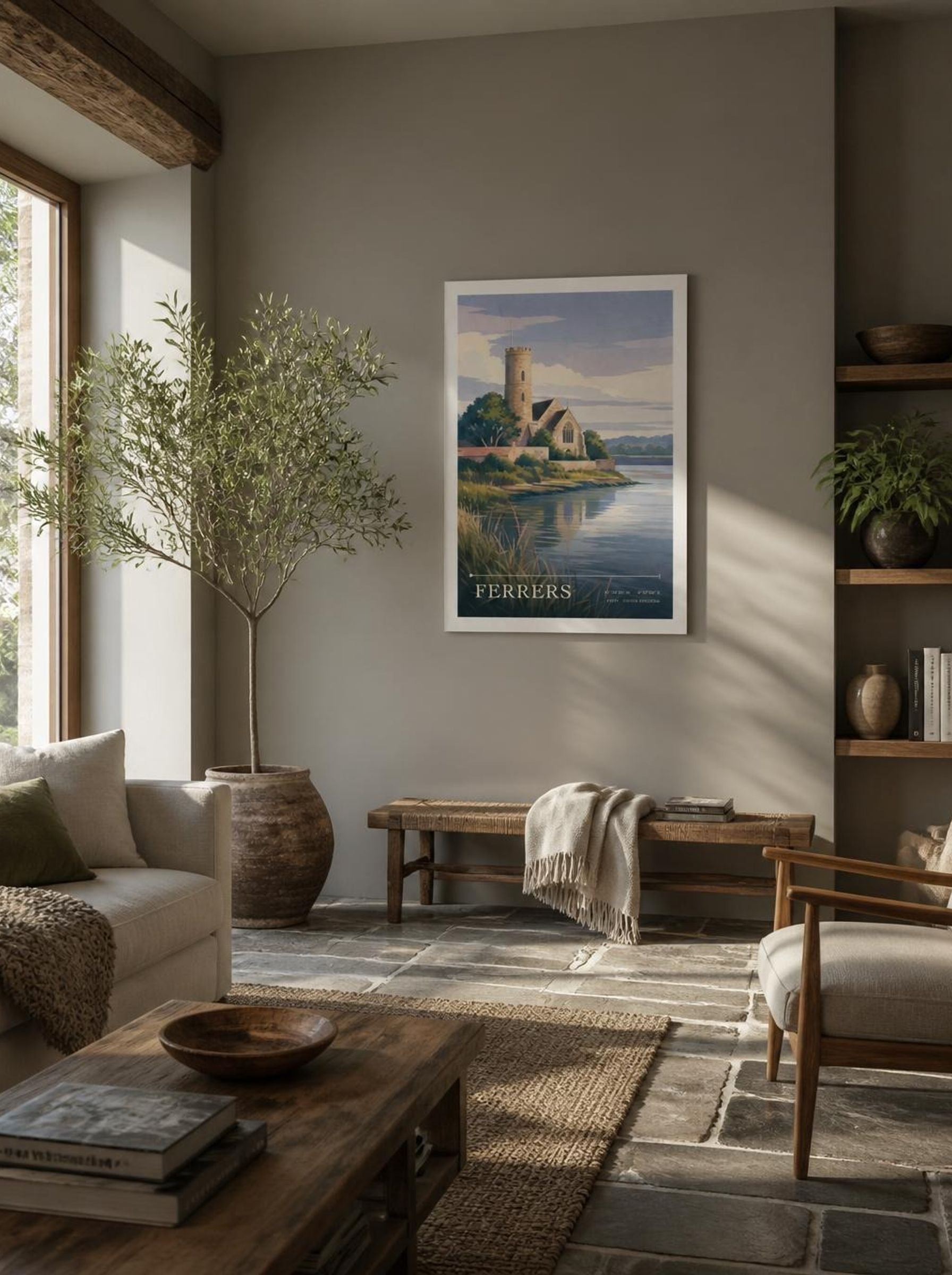 Ferrers Essex United Kingdom Travel Poster - Lifestyle